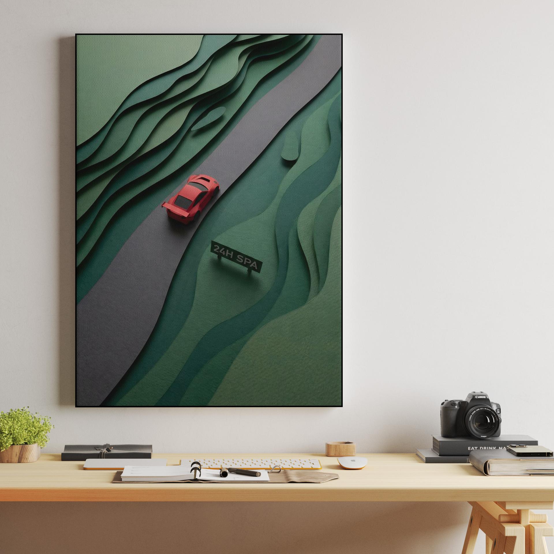 Ardennes Papercraft: Racing the 24h Spa