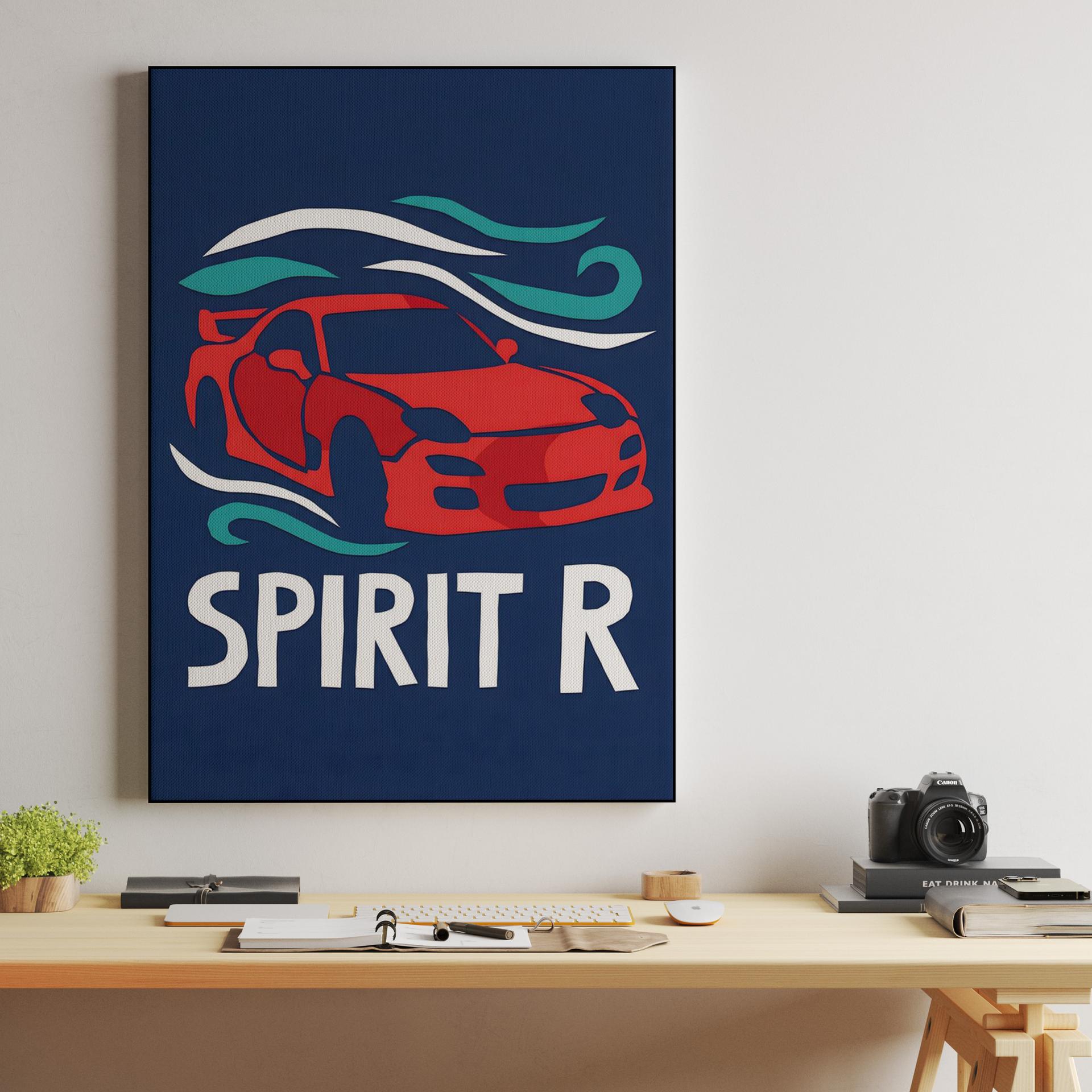 Spirit R: Rotary Motion Illustration