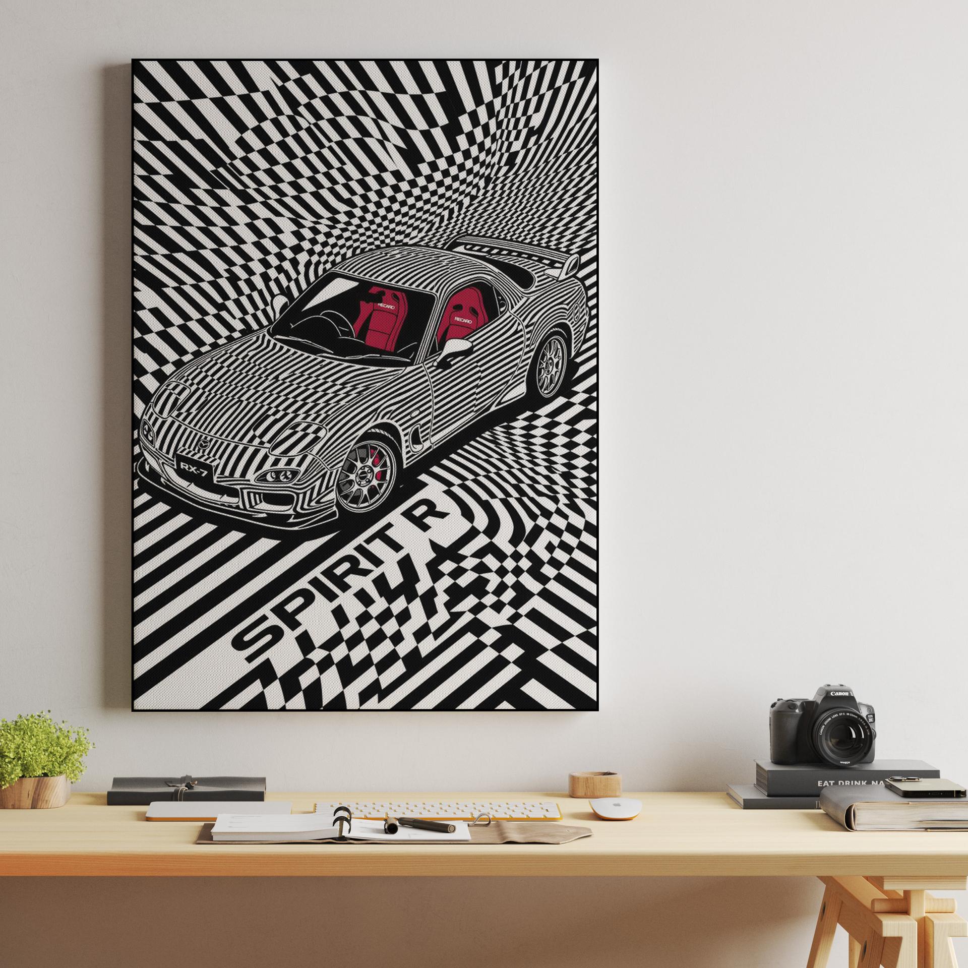 Spirit R Vortex: Op Art RX-7 FD