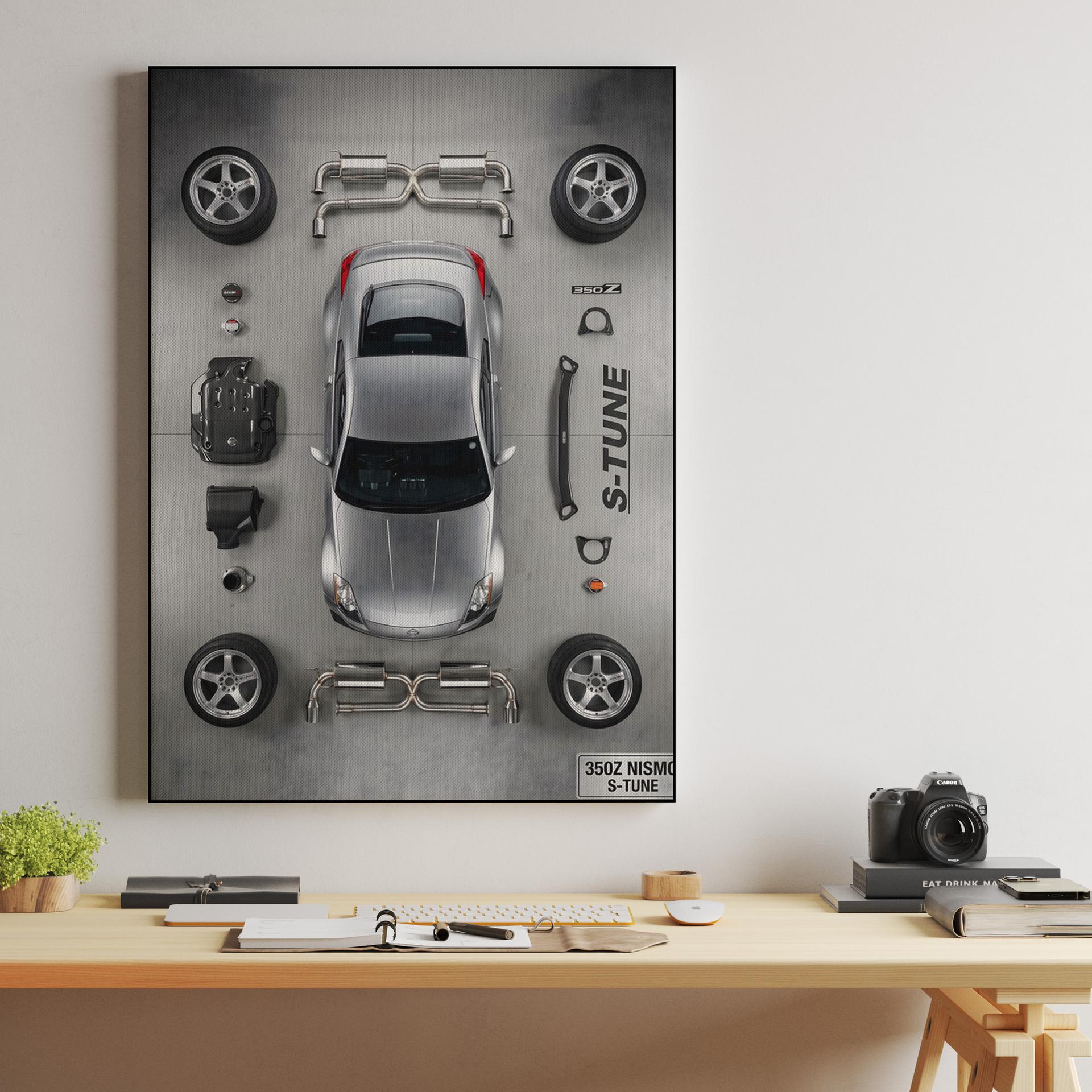 S-Tune Assembly: 350Z Nismo Knolling