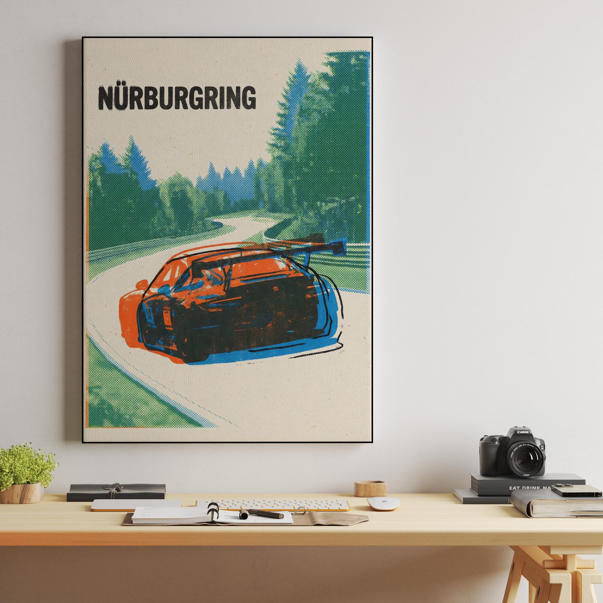 Nürburgring Heritage: Porsche GT3 R Forest Pursuit