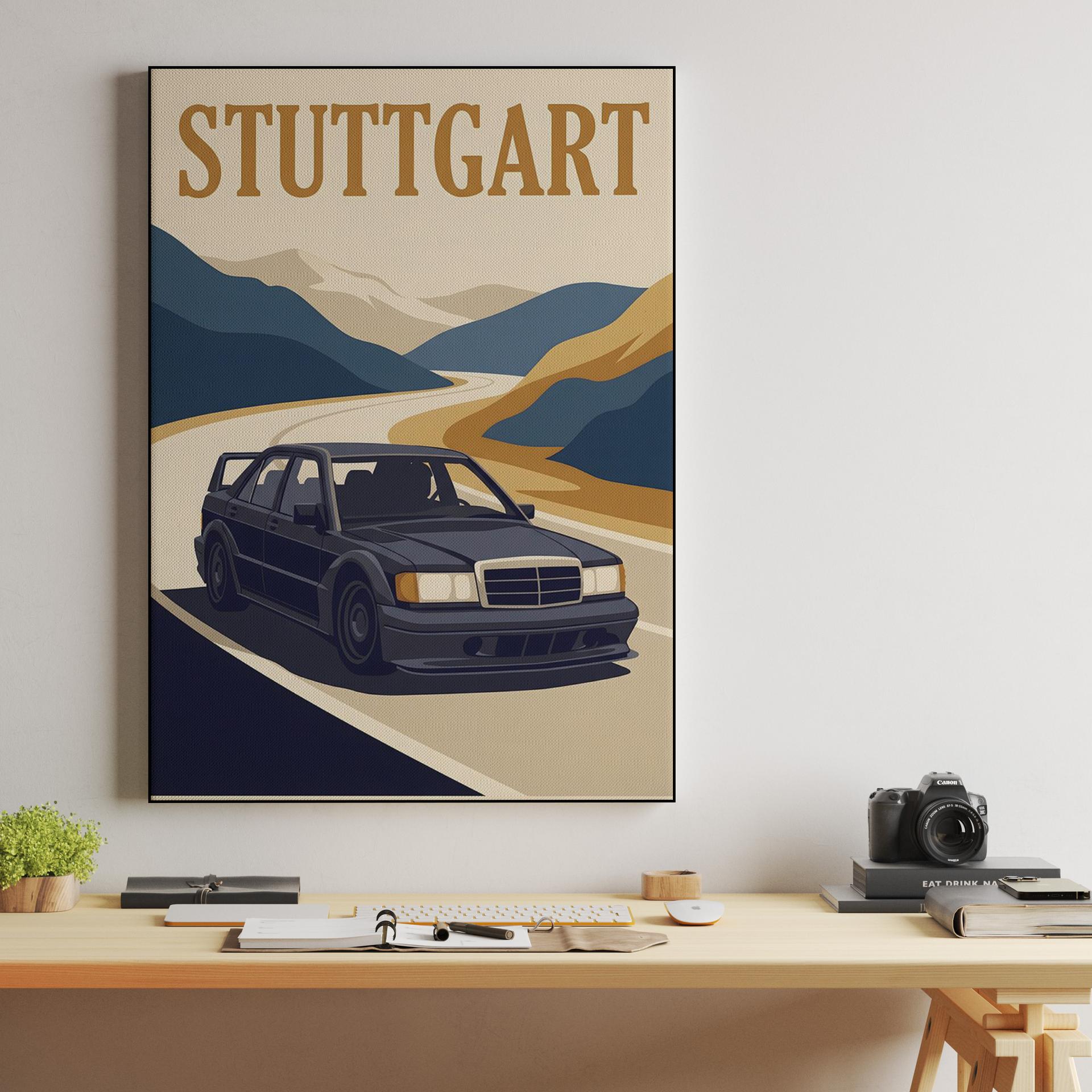Mercedes 190E Evolution II: Stuttgart Mountain Pass