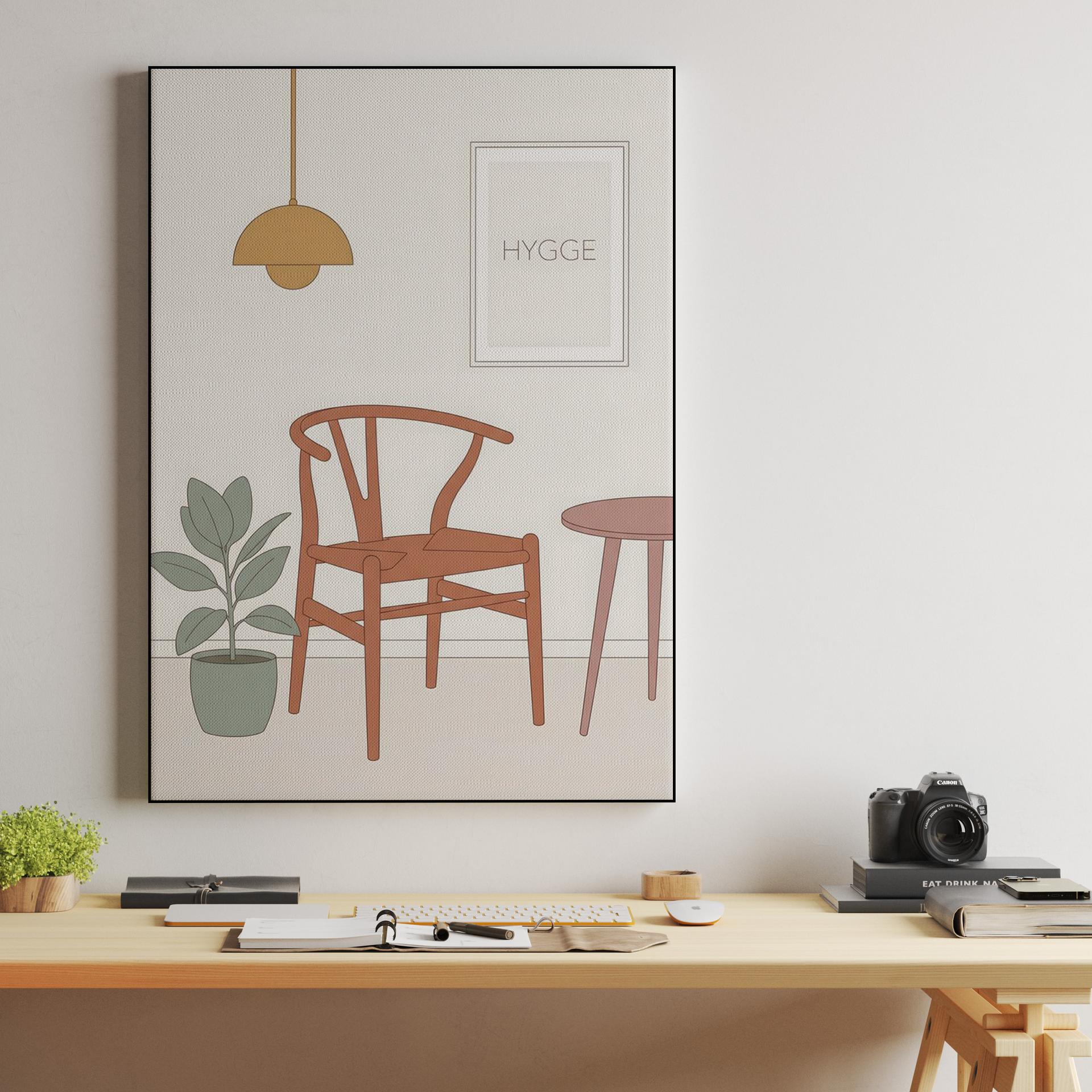 Hygge Moments: Minimalist Scandi Scene