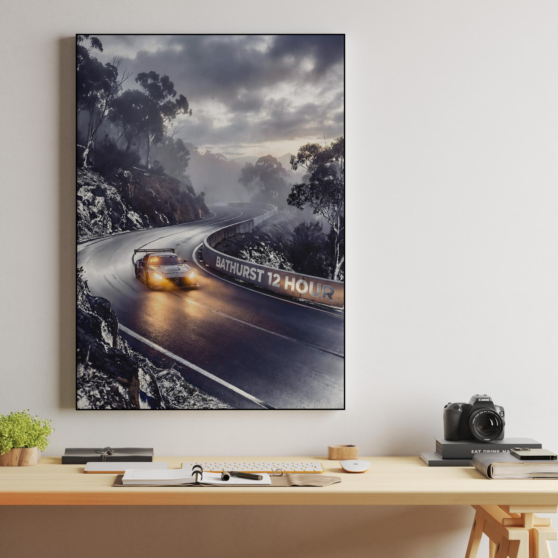 Mist on the Mountain: Mercedes-AMG GT3 at Bathurst 12h