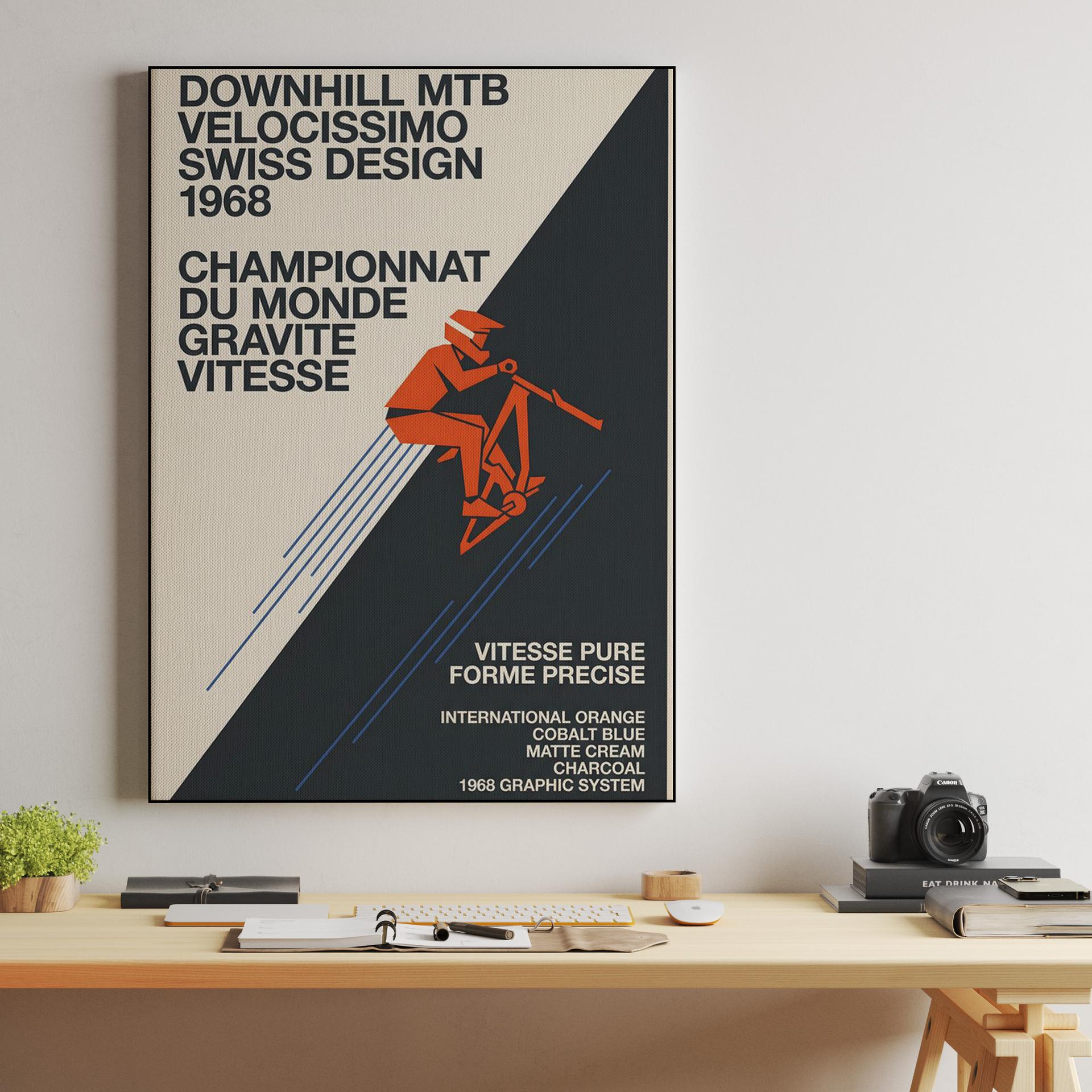 Vitesse Pure: 1968 Swiss Design Downhill MTB