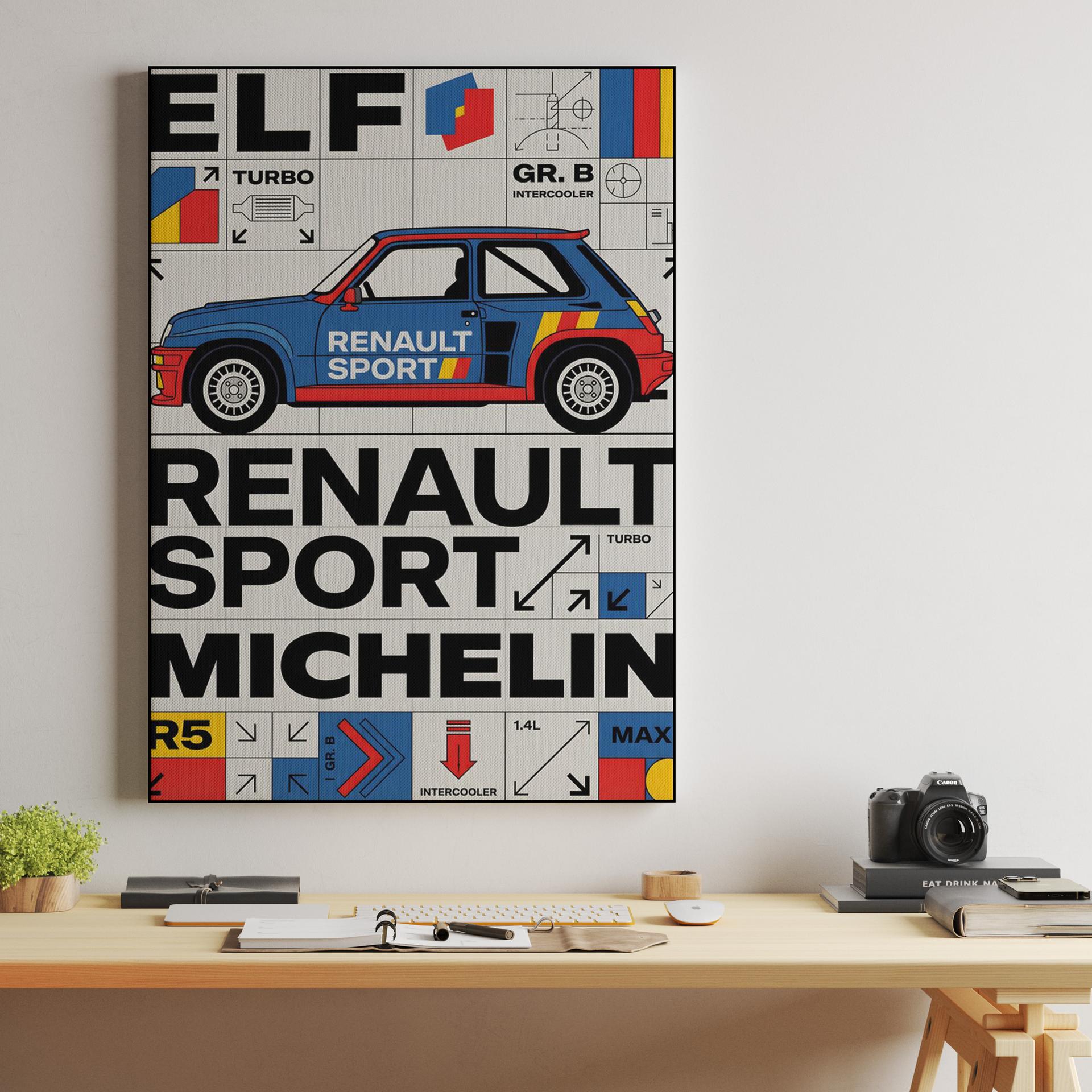 Renault R5 Turbo Maxi Technical Grid