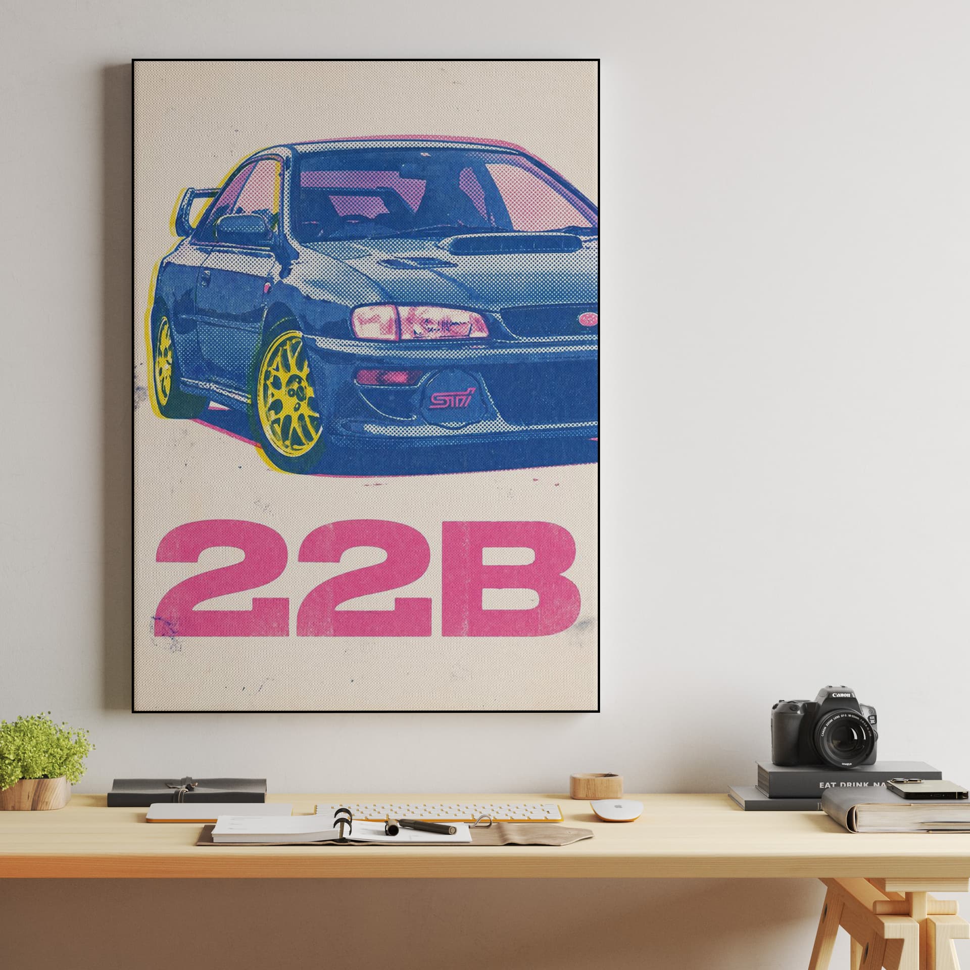 Subaru 22B STi Pop Art Edition