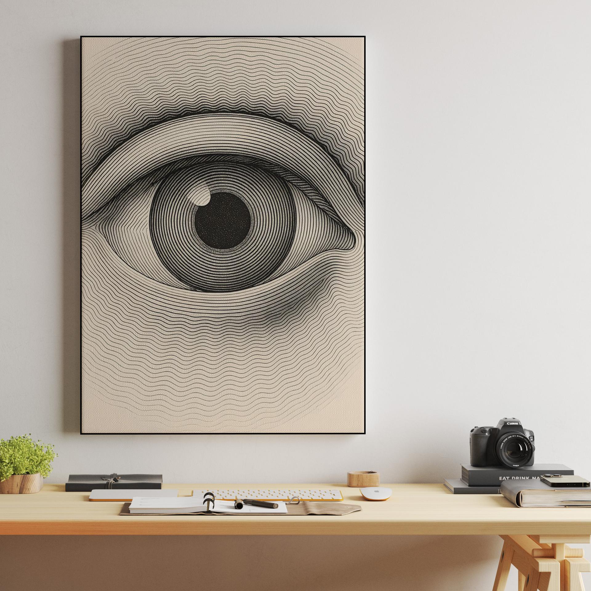 Hypnotic Engraved Eye