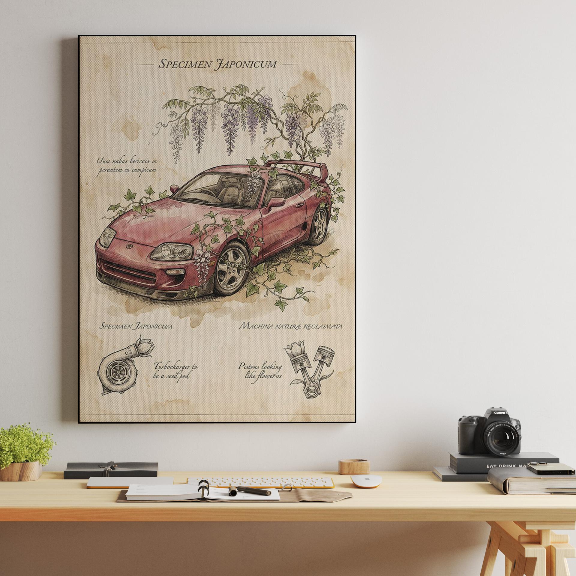 Specimen Japonicum: Reclaimed Supra Illustration