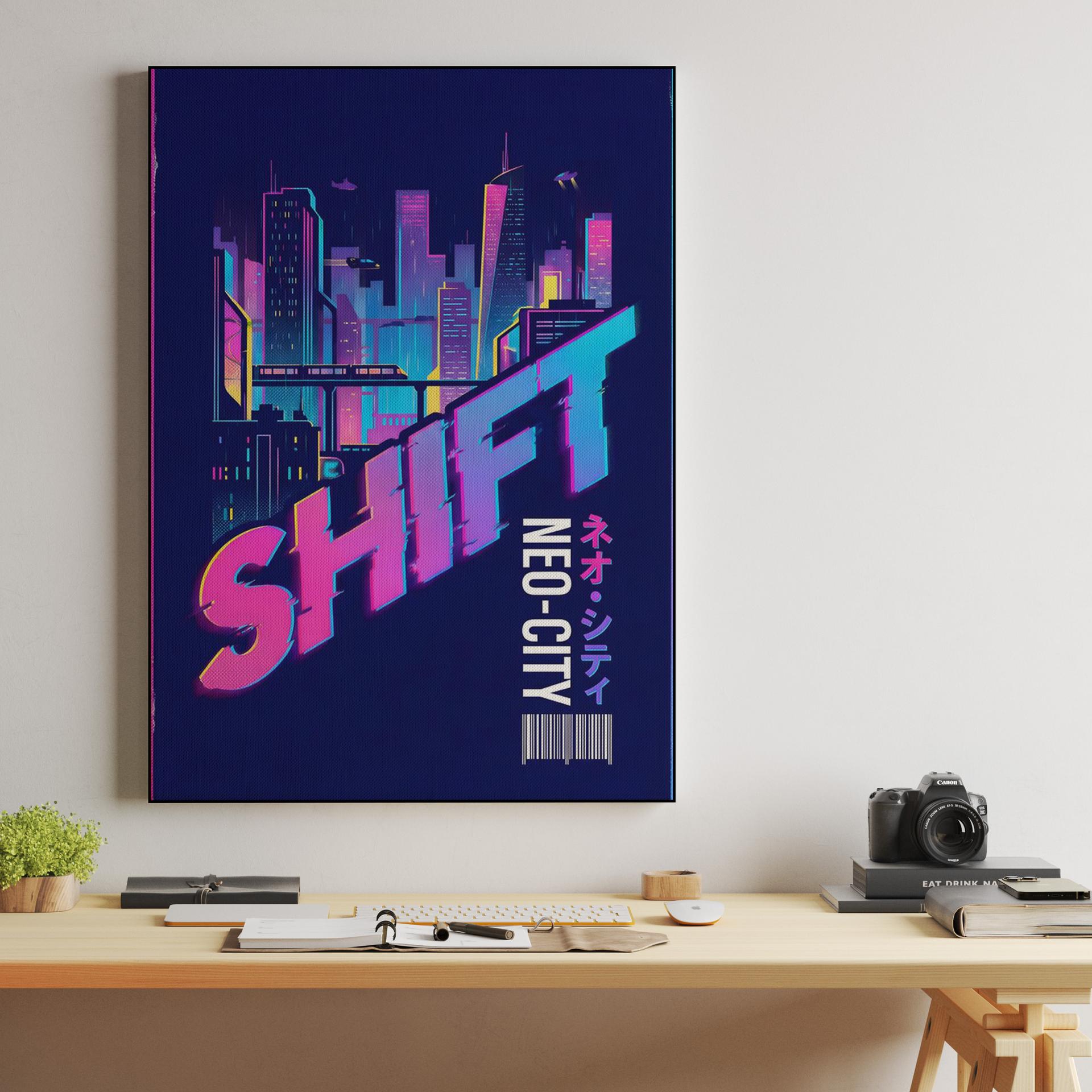 Neo-City Shift: Glitch Urbanism