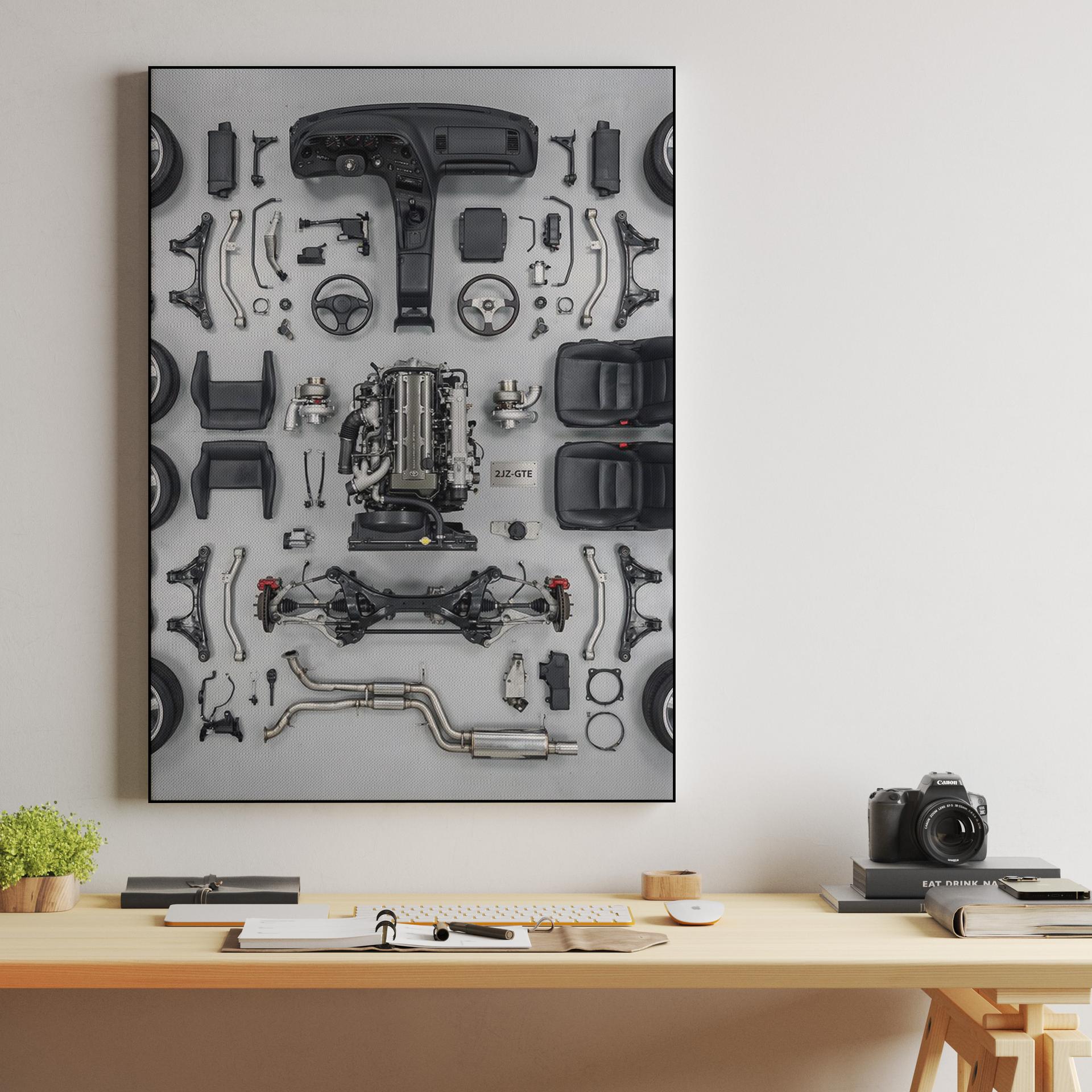 Deconstructed Icon: Toyota Supra A80