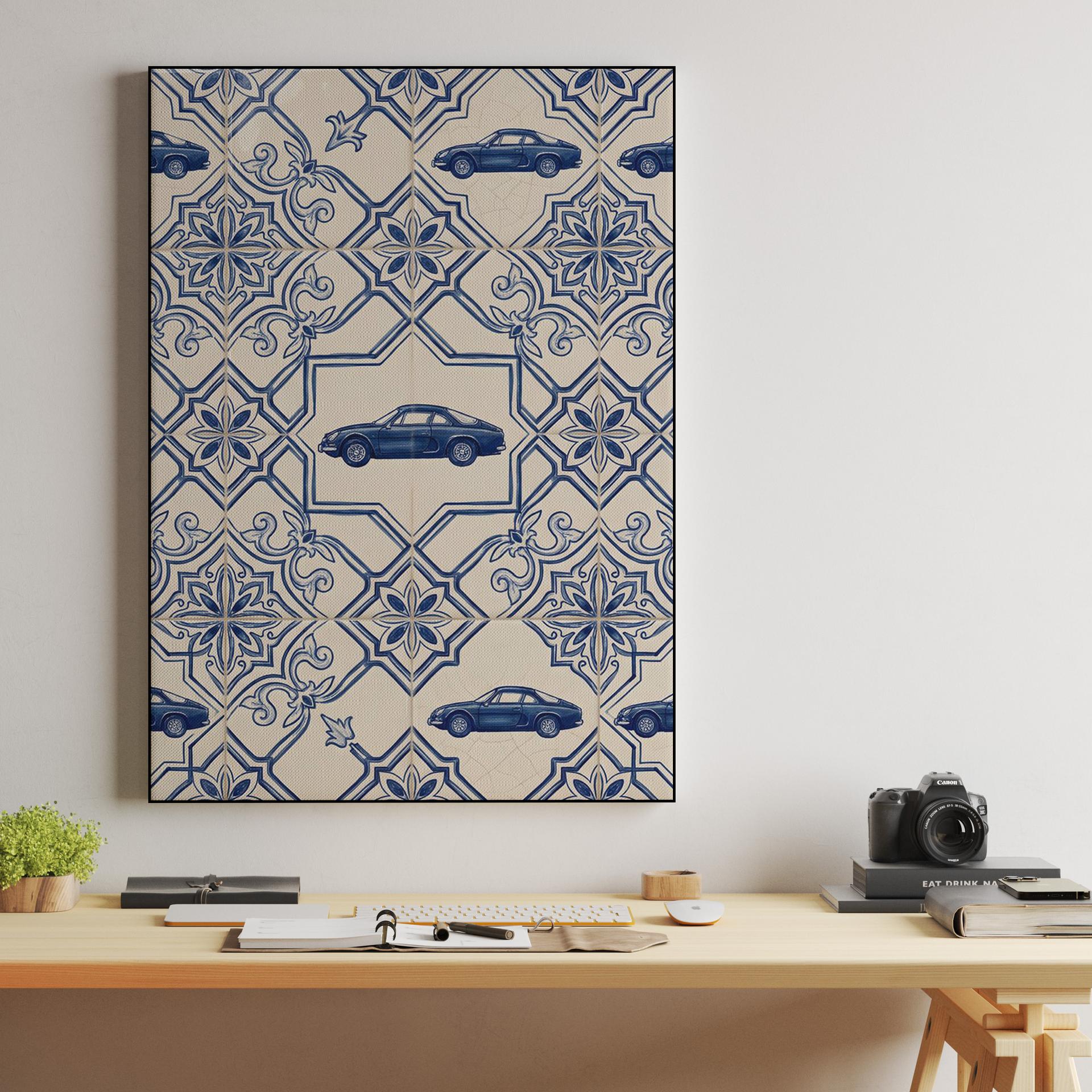 Alpine A110 Azulejo Tile Pattern