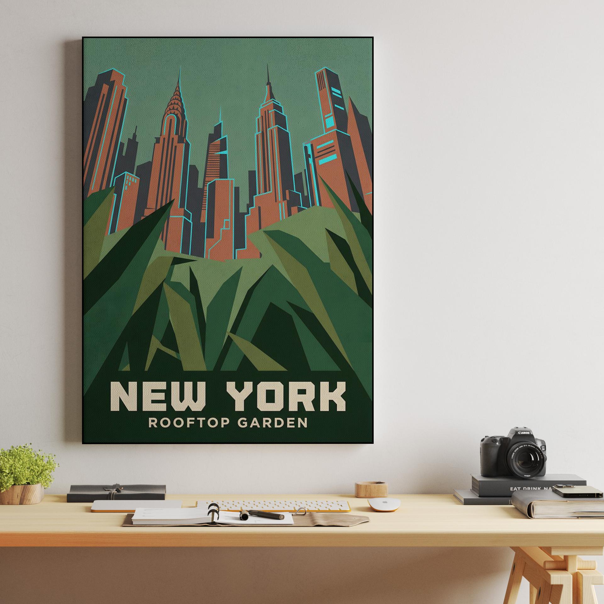 New York: Rooftop Garden