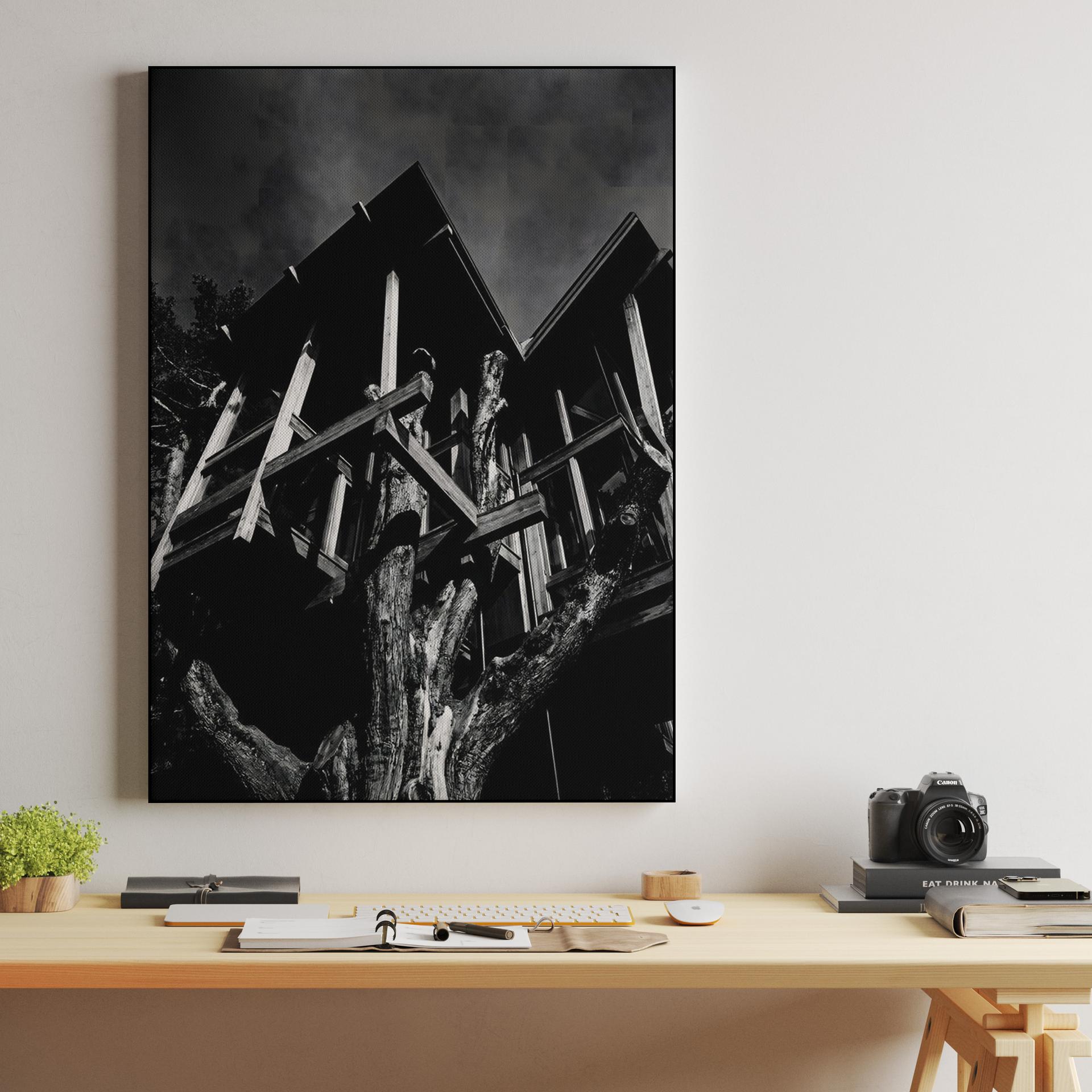 Structural Ascent: Shadows in the Canopy