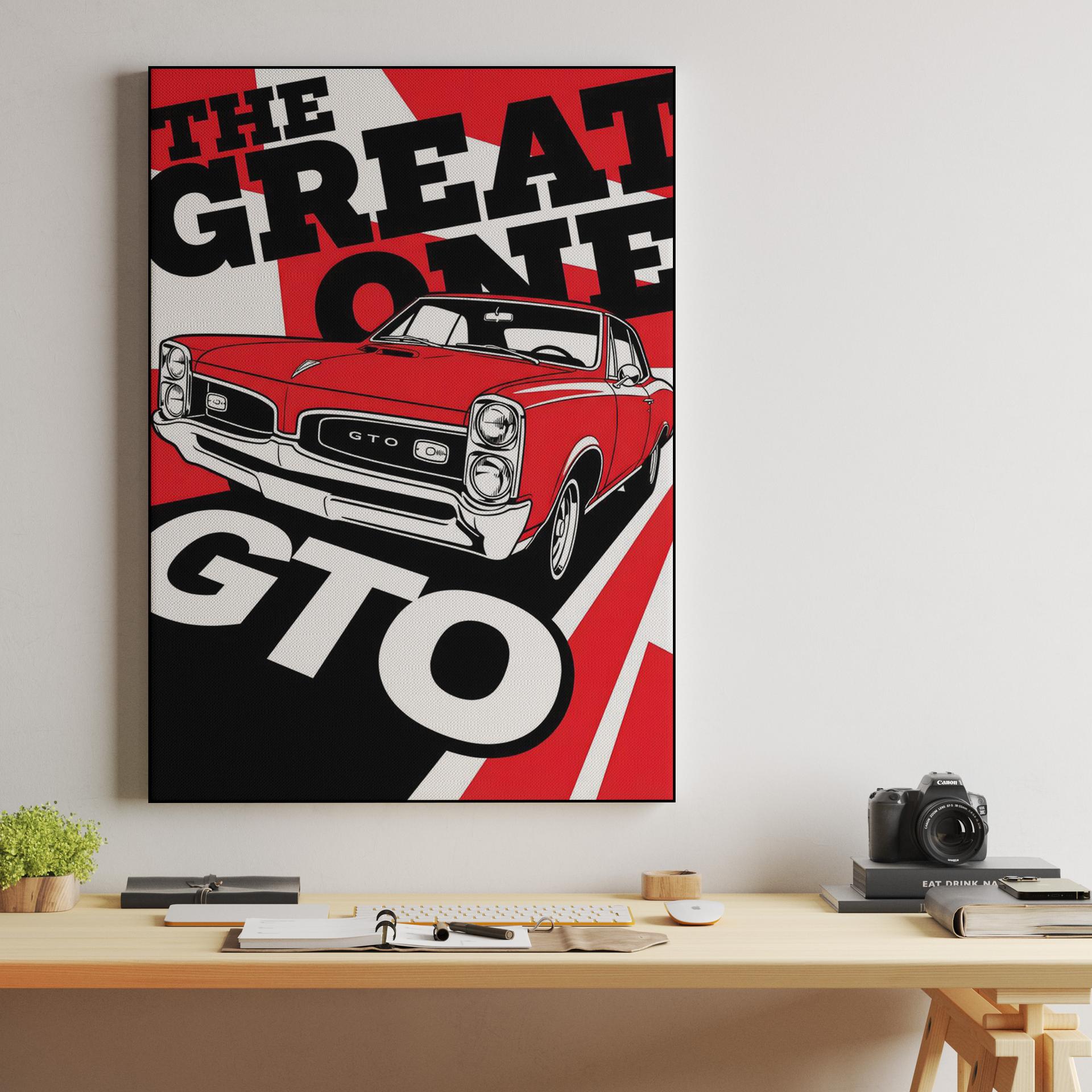 Pontiac GTO: The Great One Graphic Illustration
