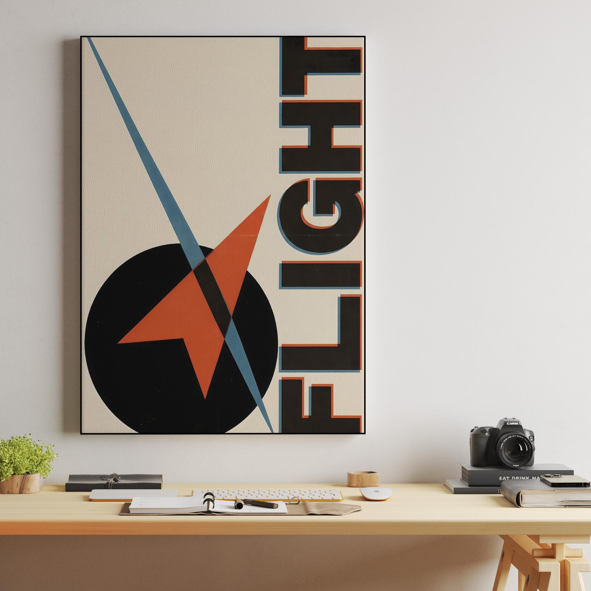Flight of the Avant-Garde: Constructivist Aviation Poster