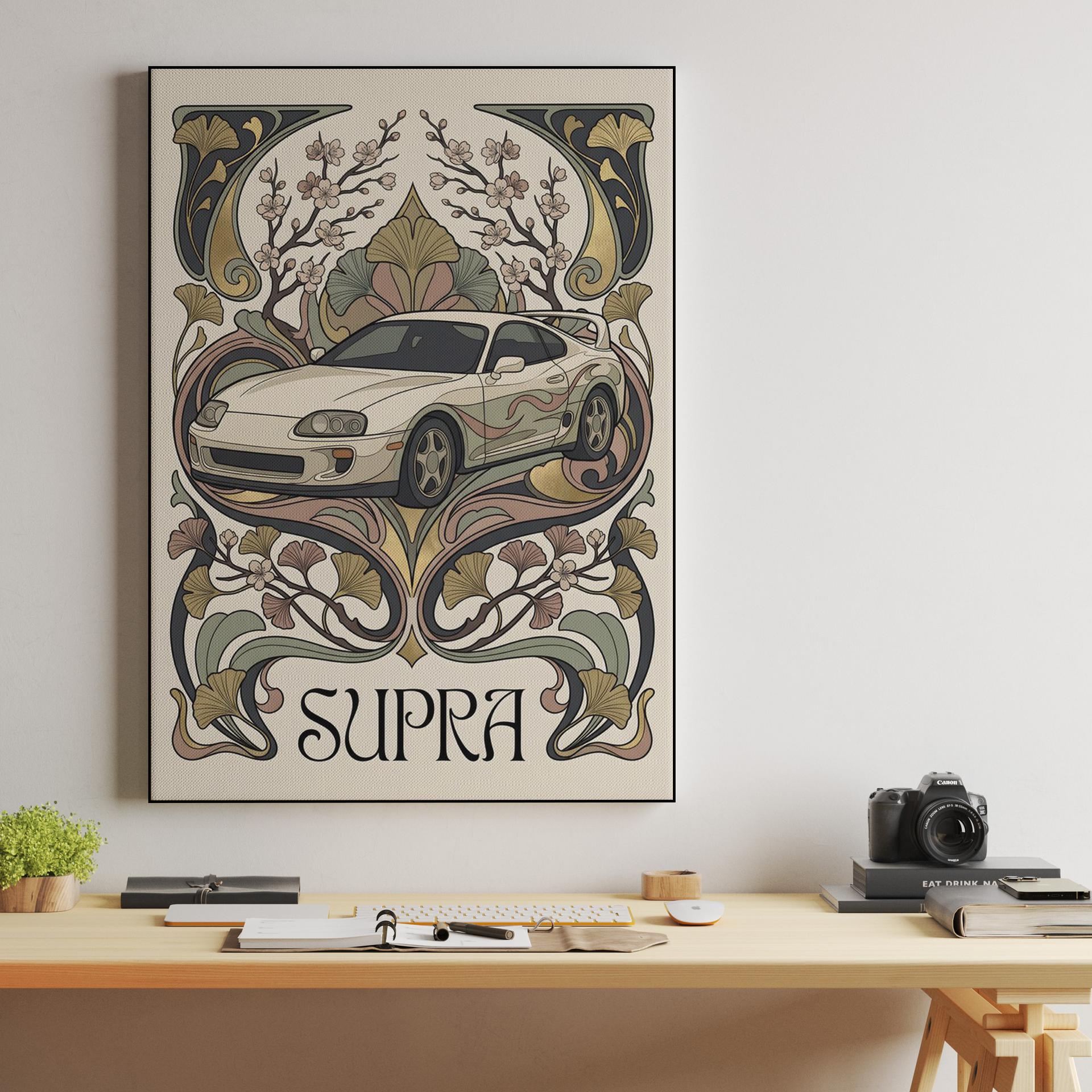 Art Nouveau Toyota Supra A80