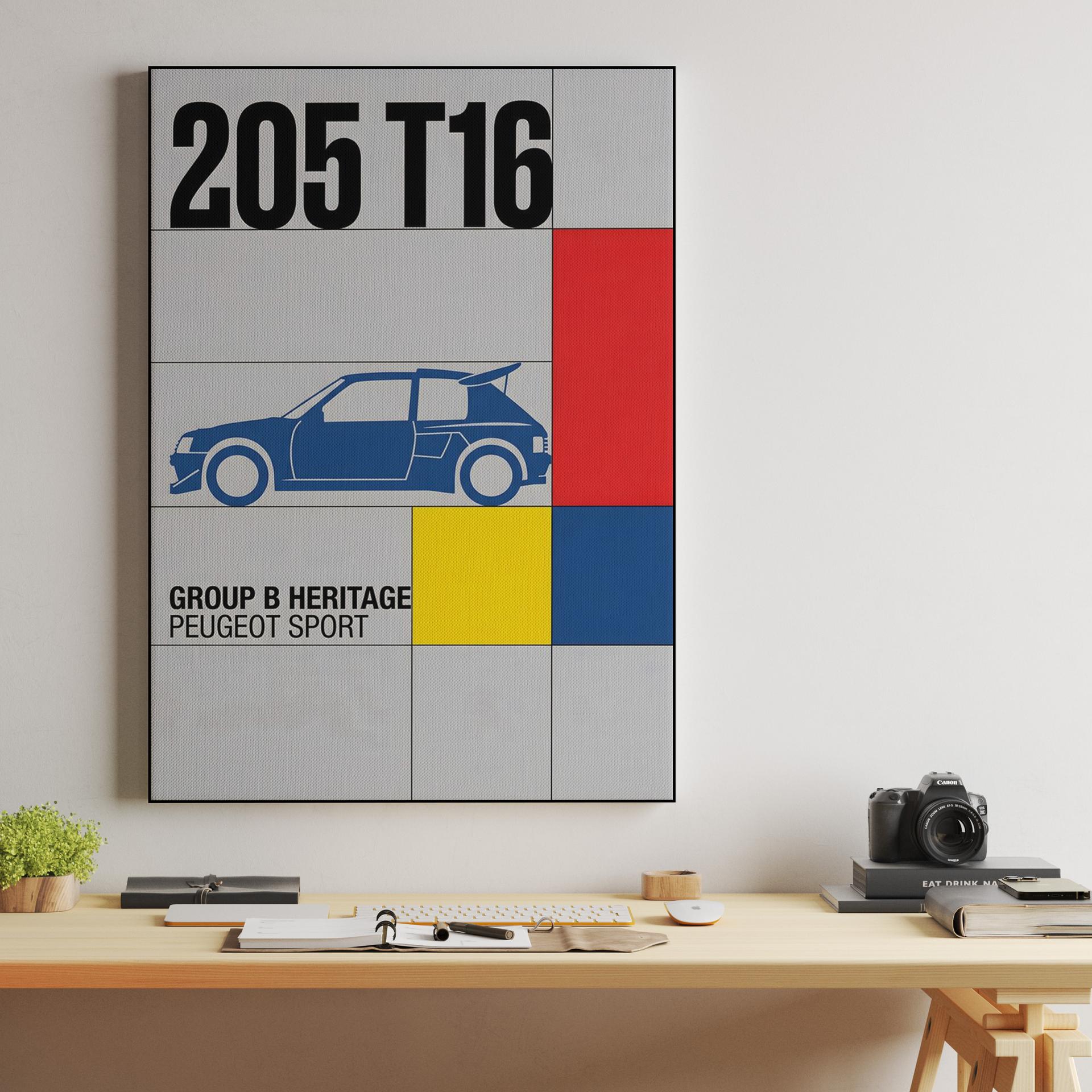 Peugeot 205 T16: De Stijl Rally Heritage