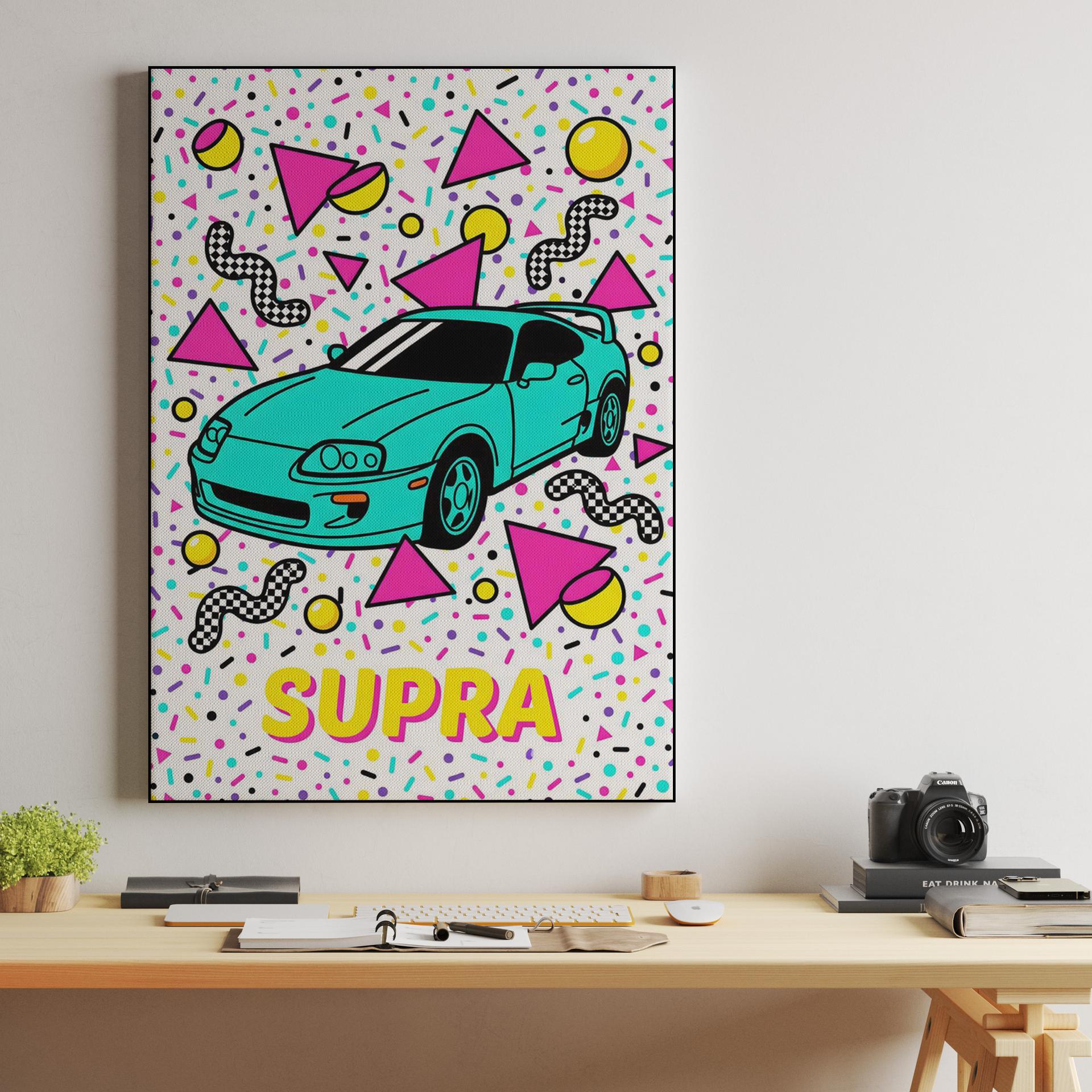Memphis Wave: Toyota Supra A80