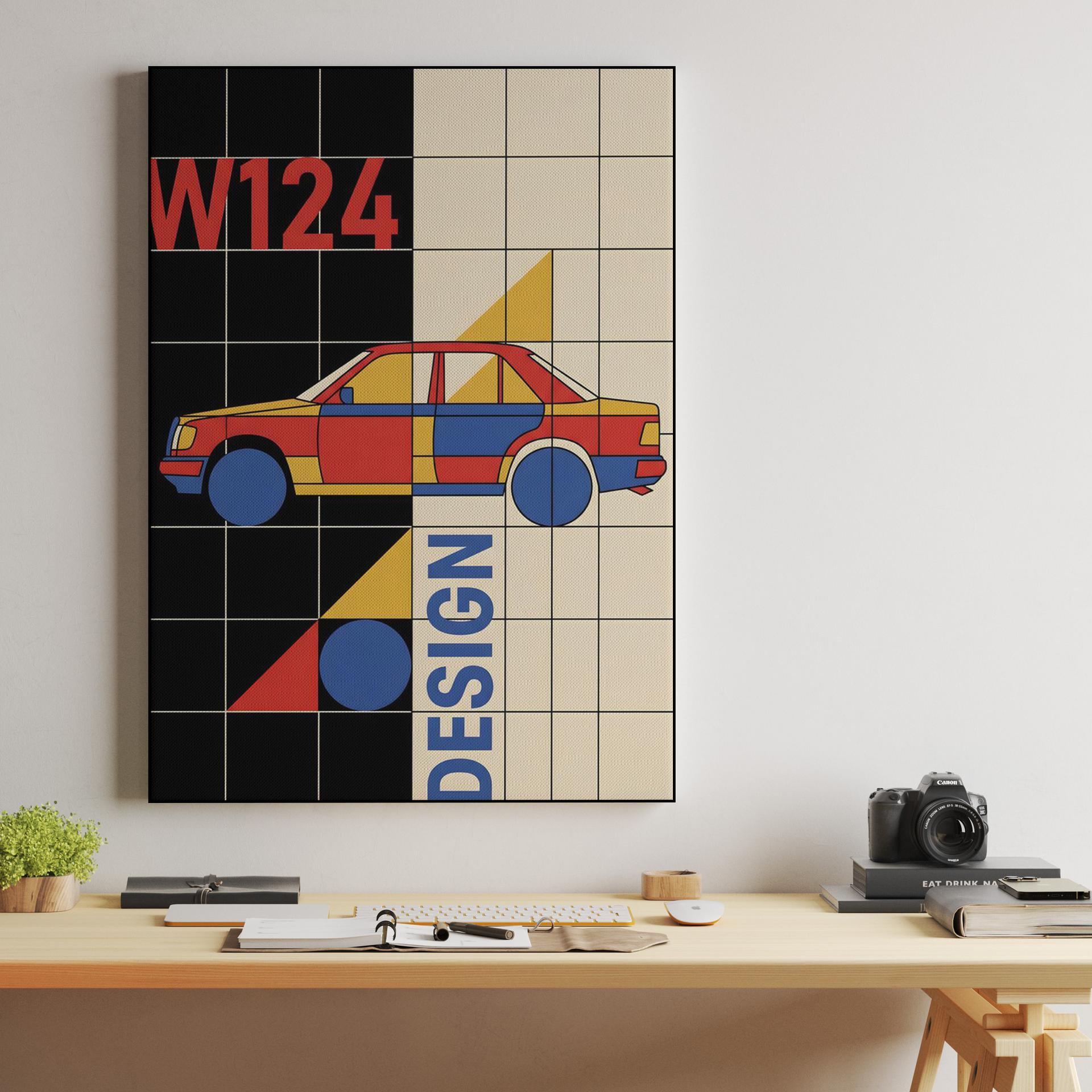 W124 De Stijl: Modernist Mercedes Heritage