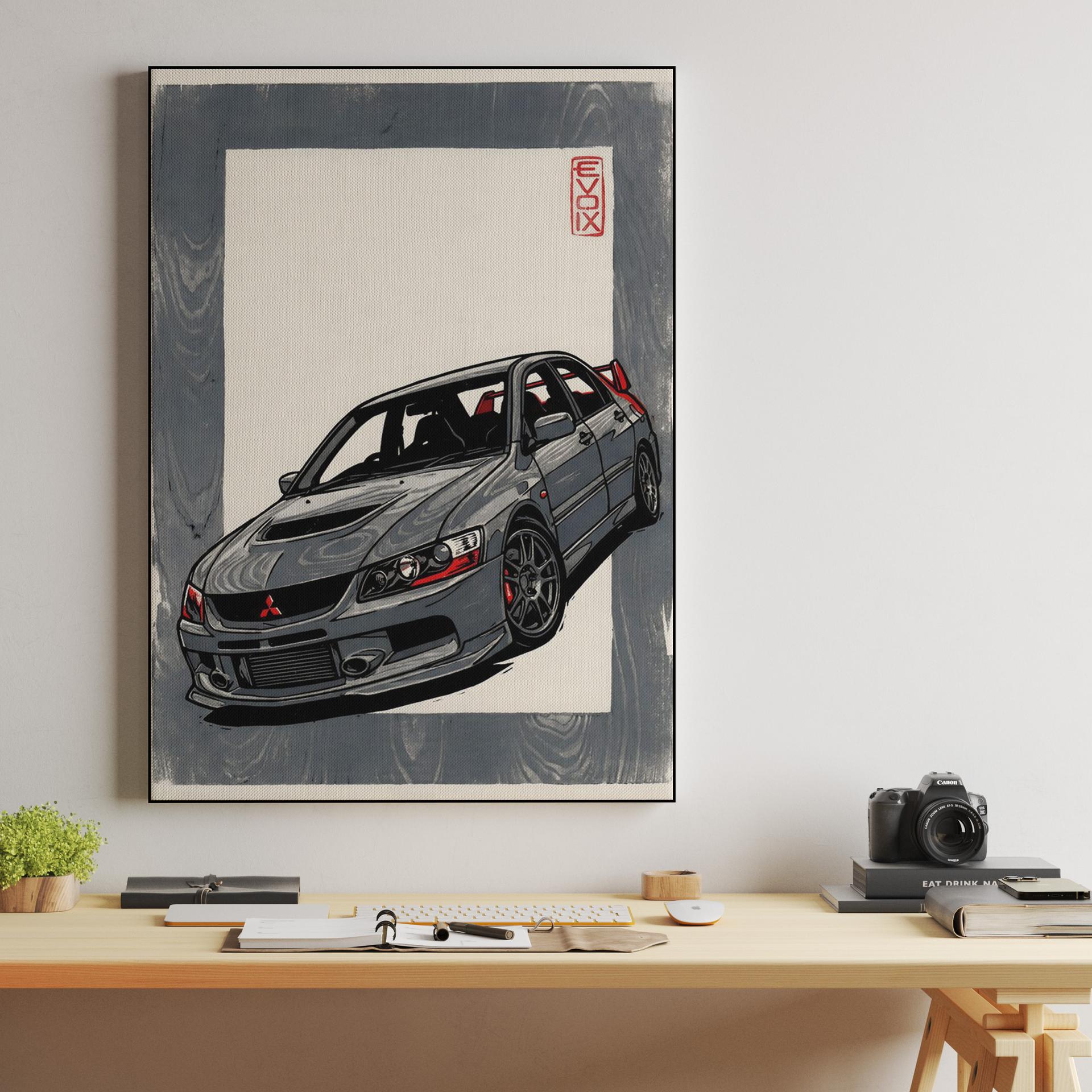 Evolution IX: Heritage Ink Illustration