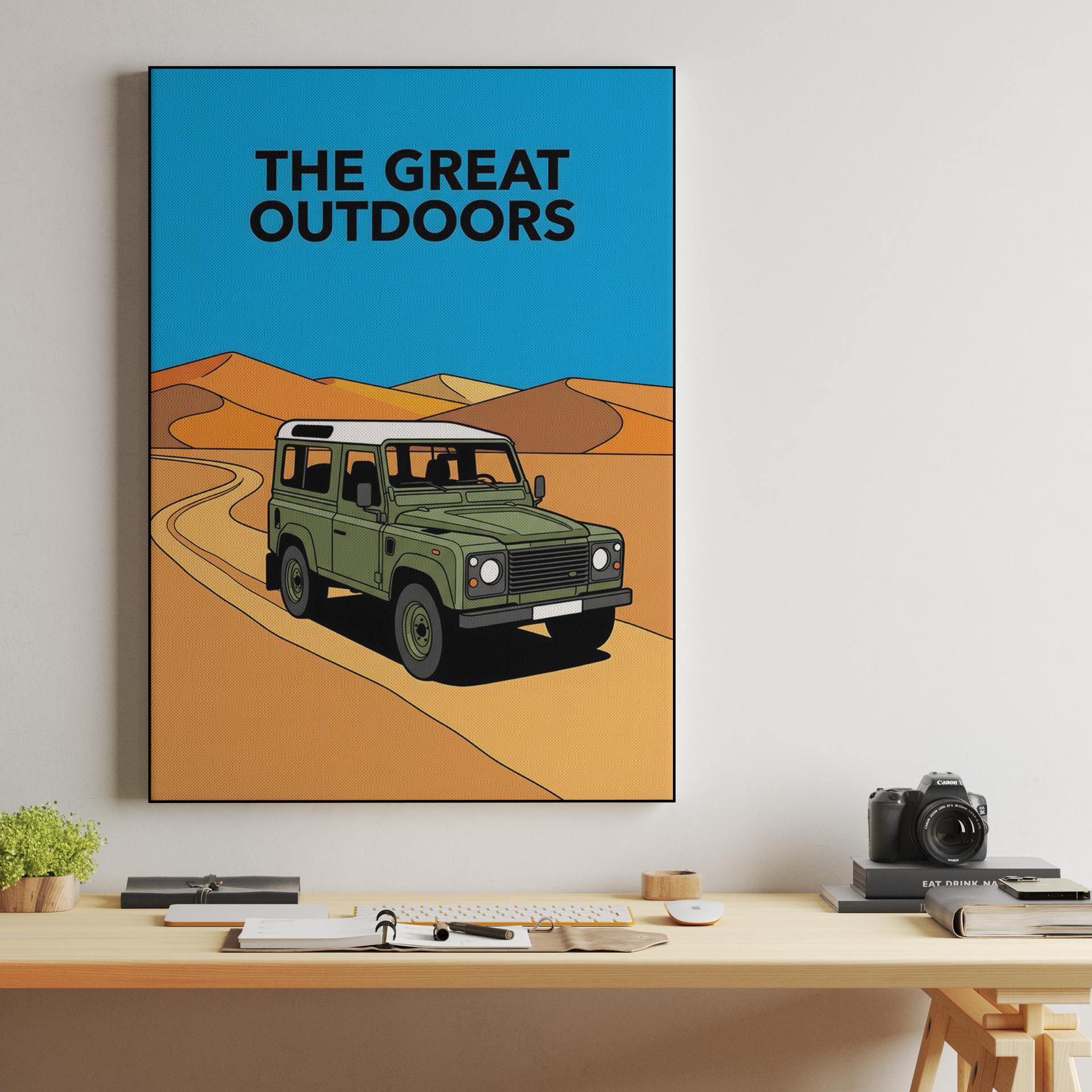 The Great Outdoors Land Rover Defender 90