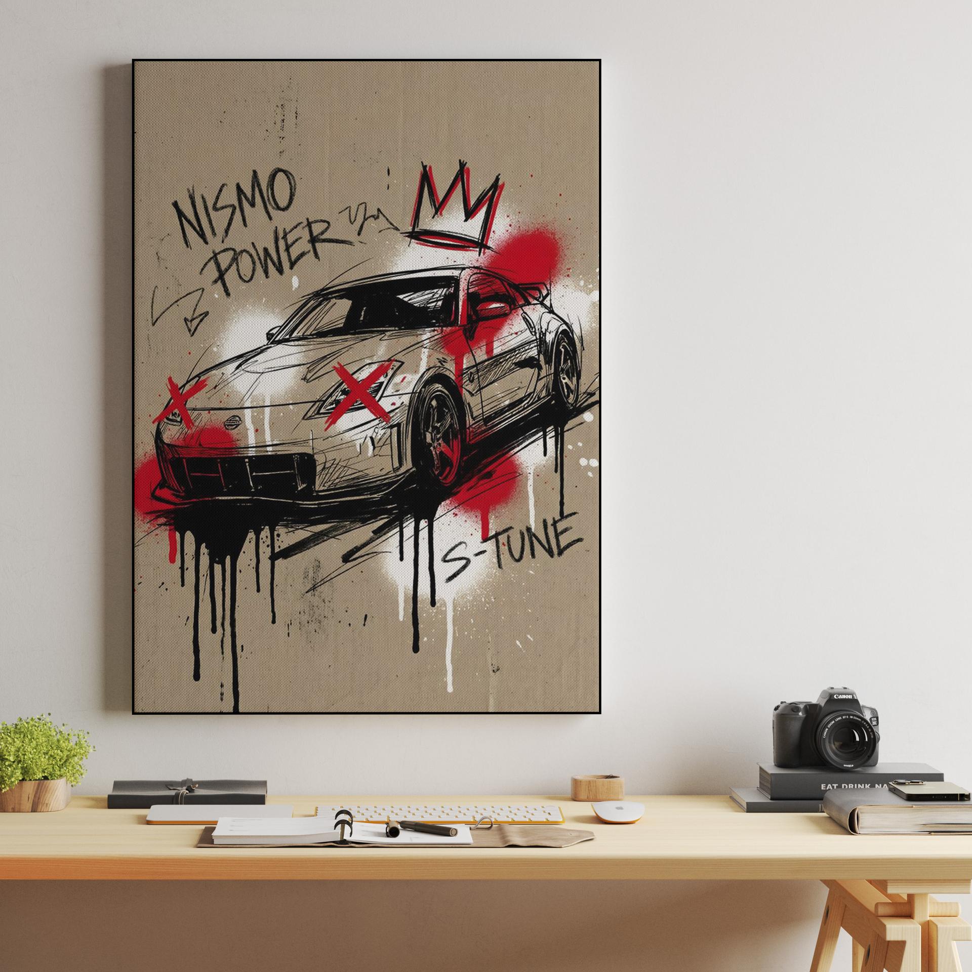 Nismo Power: Z33 Street Art Sketch