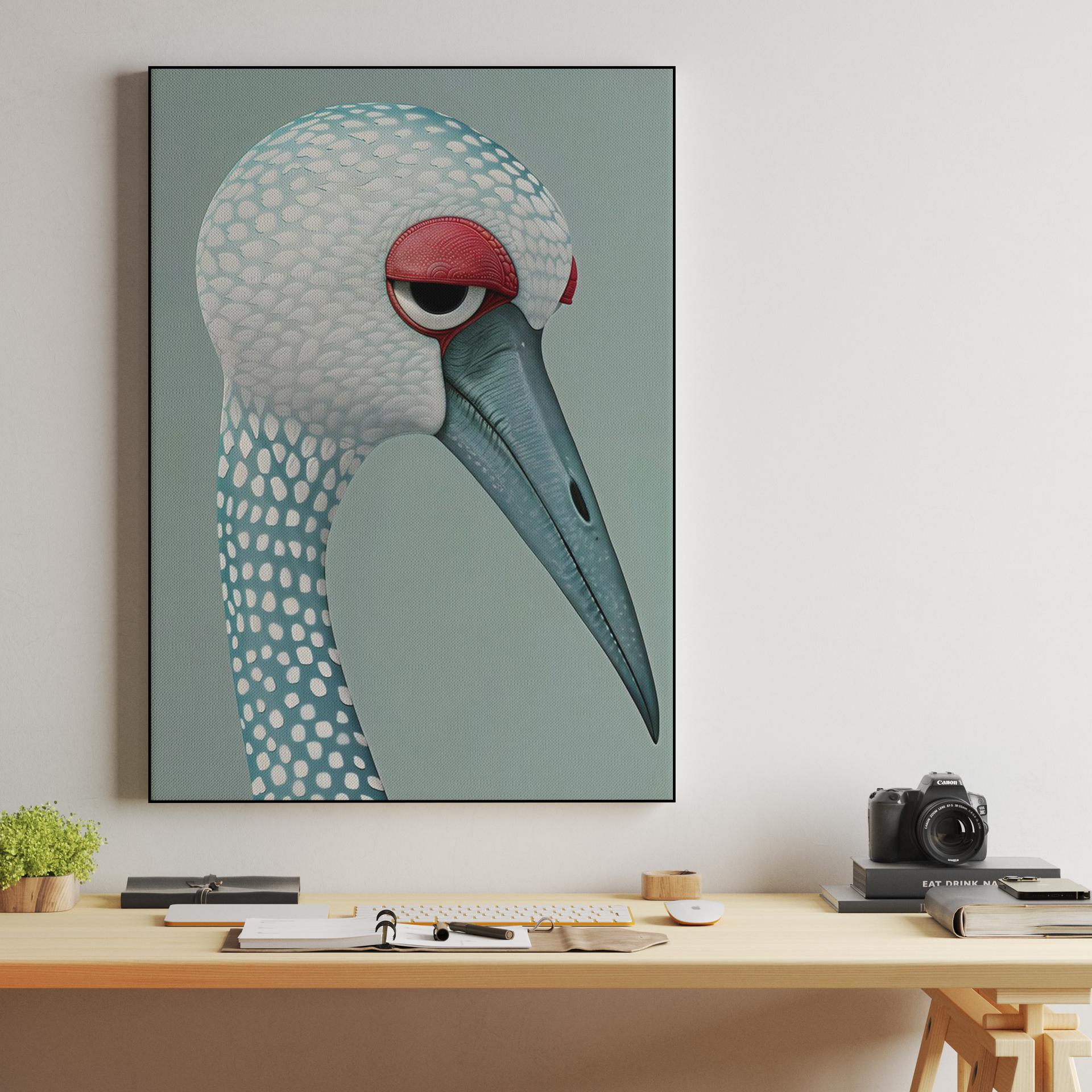 Spotted Crane Portrait