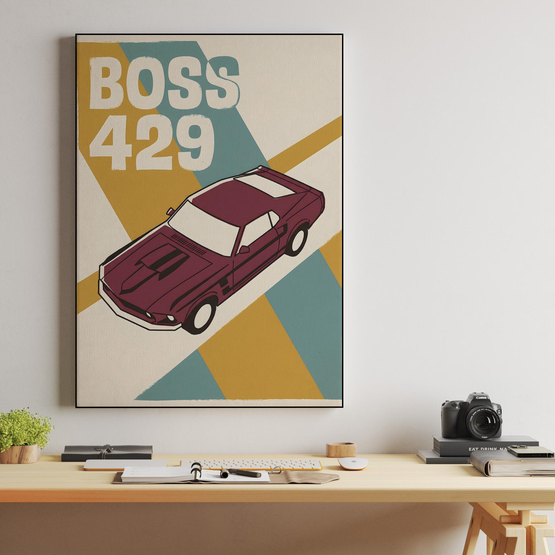 Retro Isometric Boss 429 Illustration