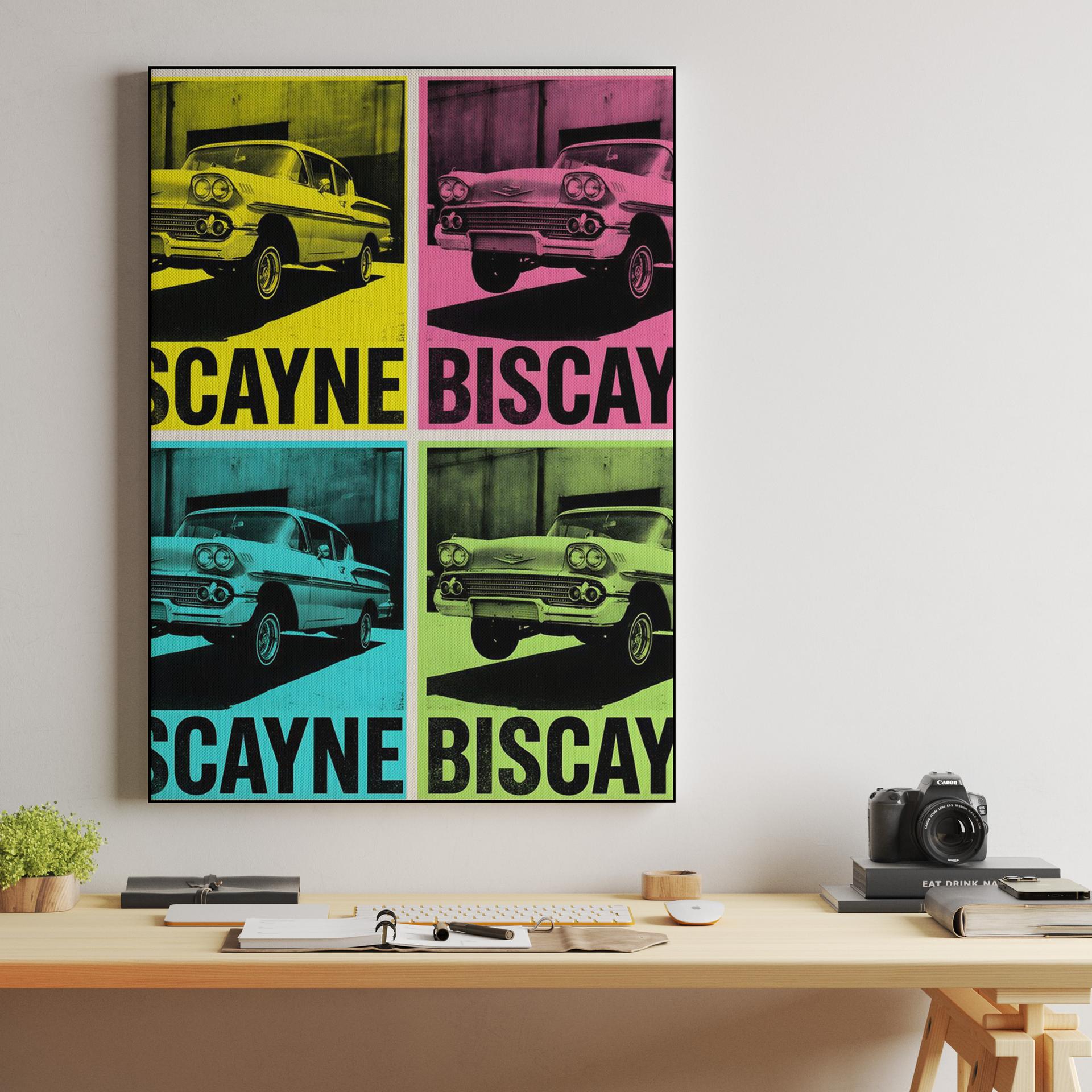 Warhol Style Biscayne Grid