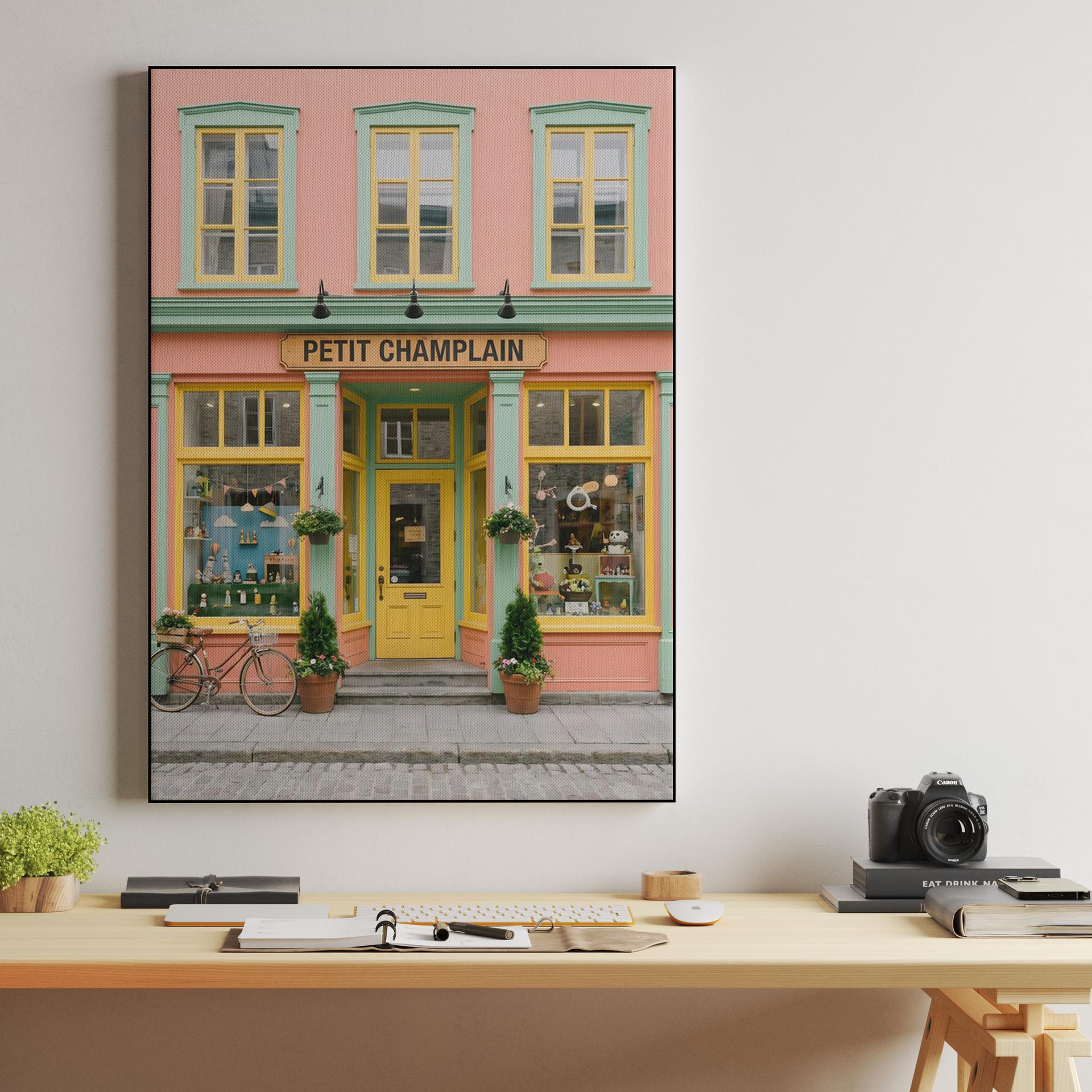 Pastel Perfection in Petit Champlain