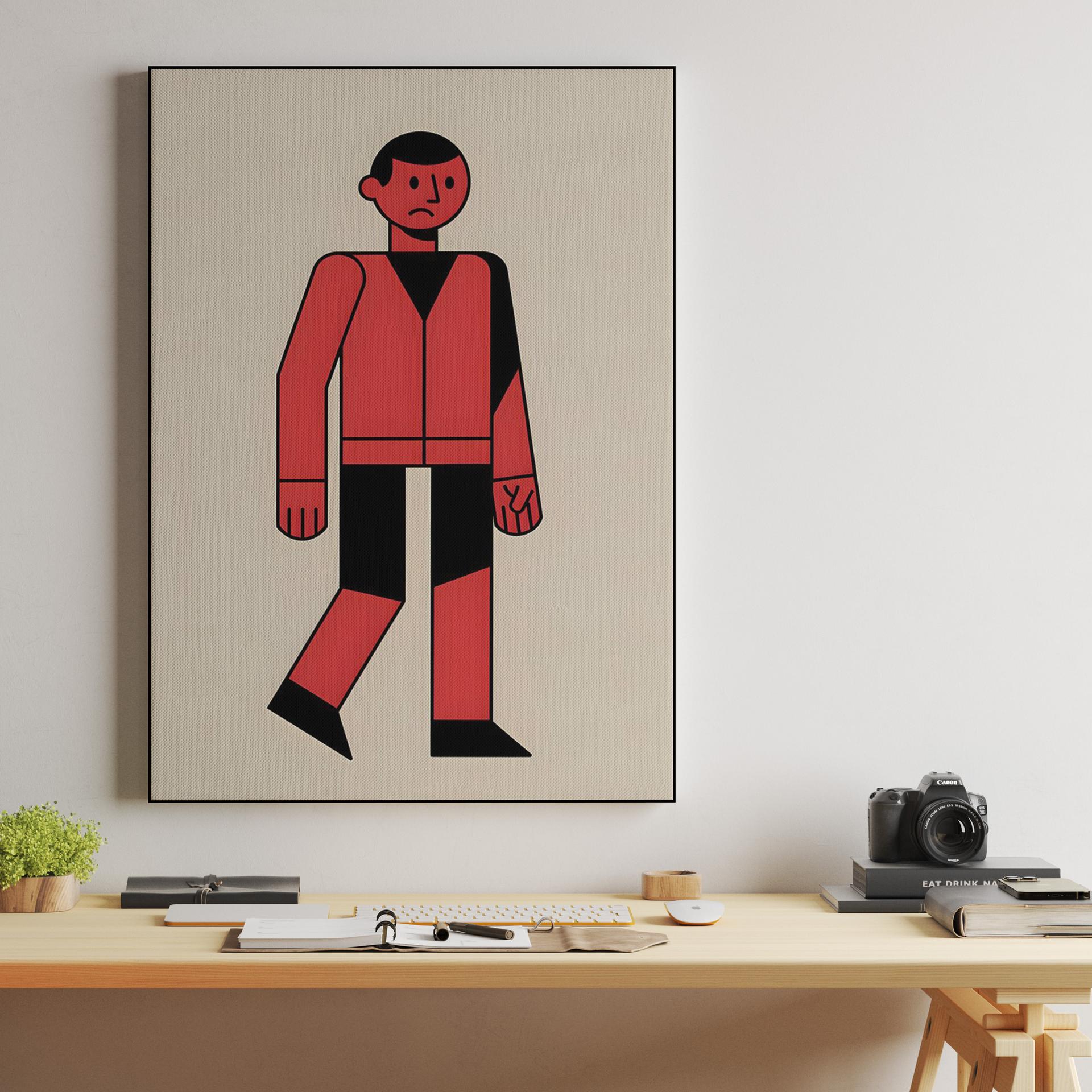 Sad Geometric Walker