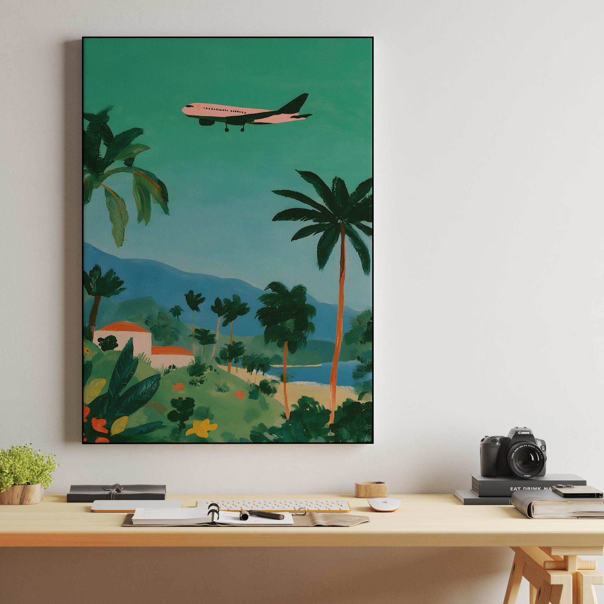 Tropical Coastal Arrival