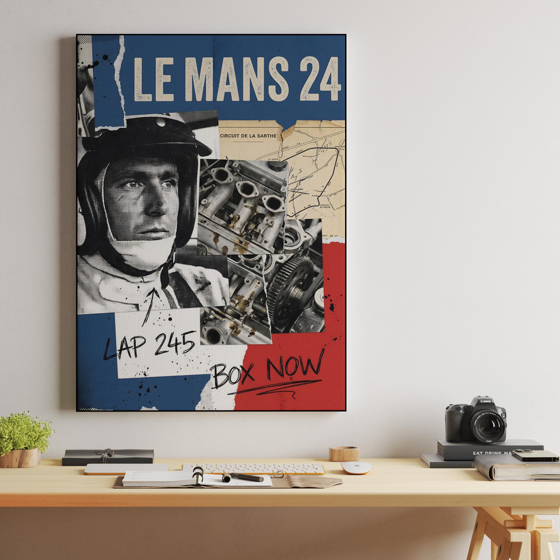 Le Mans 24 Heritage Collage: Lap 245 Box Now