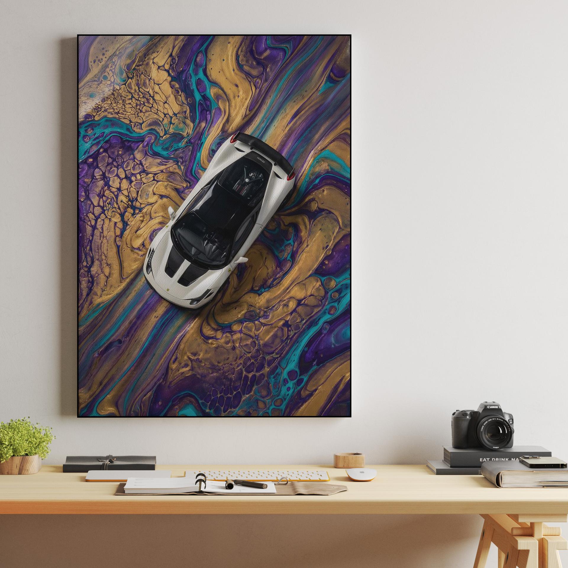 Liquid Gold Ferrari 458 Speciale