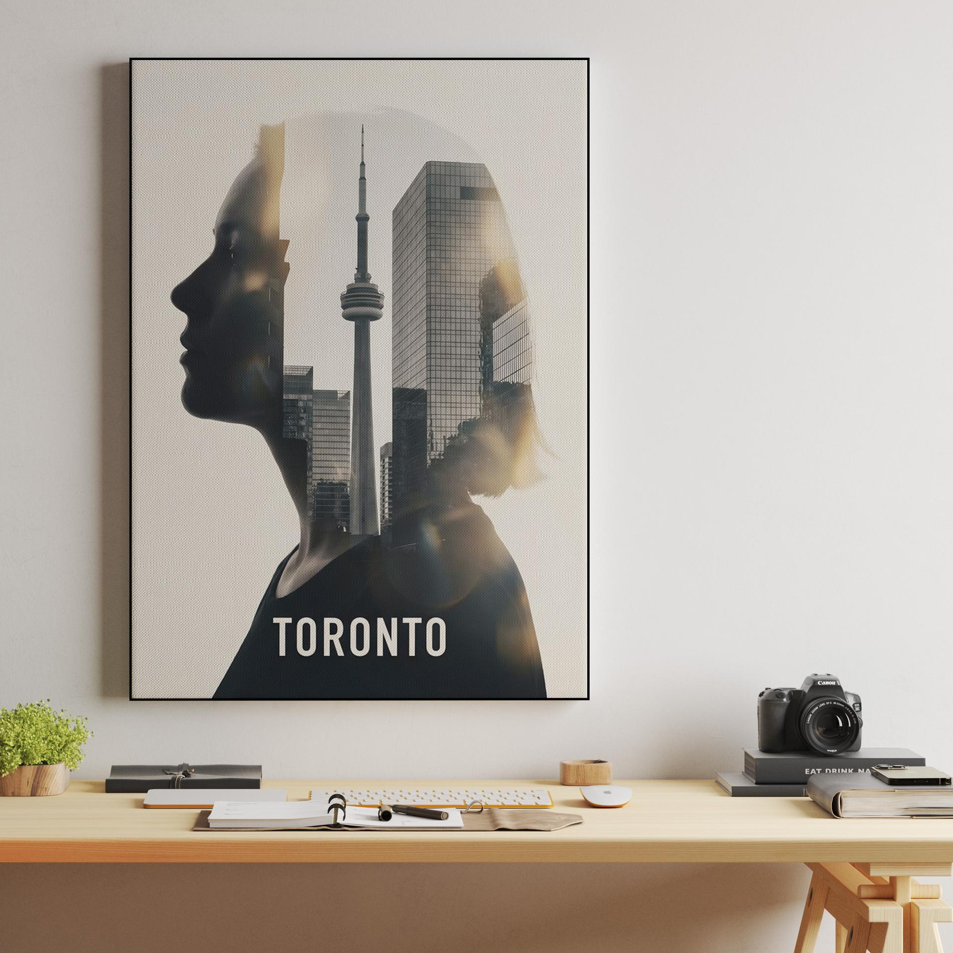 Toronto Spirit: Double Exposure Portrait