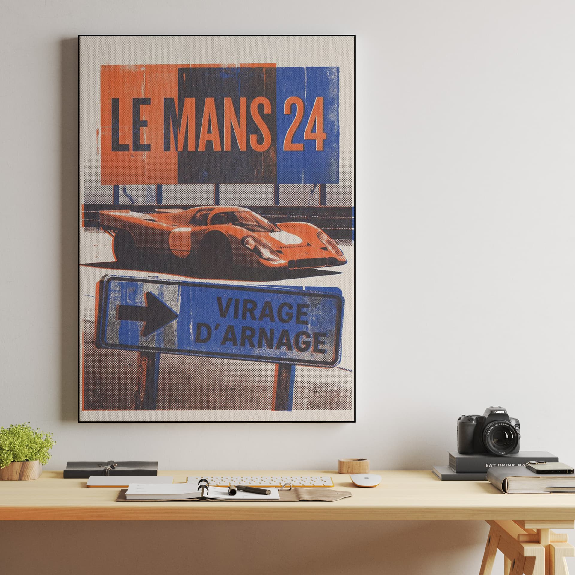 Le Mans 24h: Virage d'Arnage Porsche 917