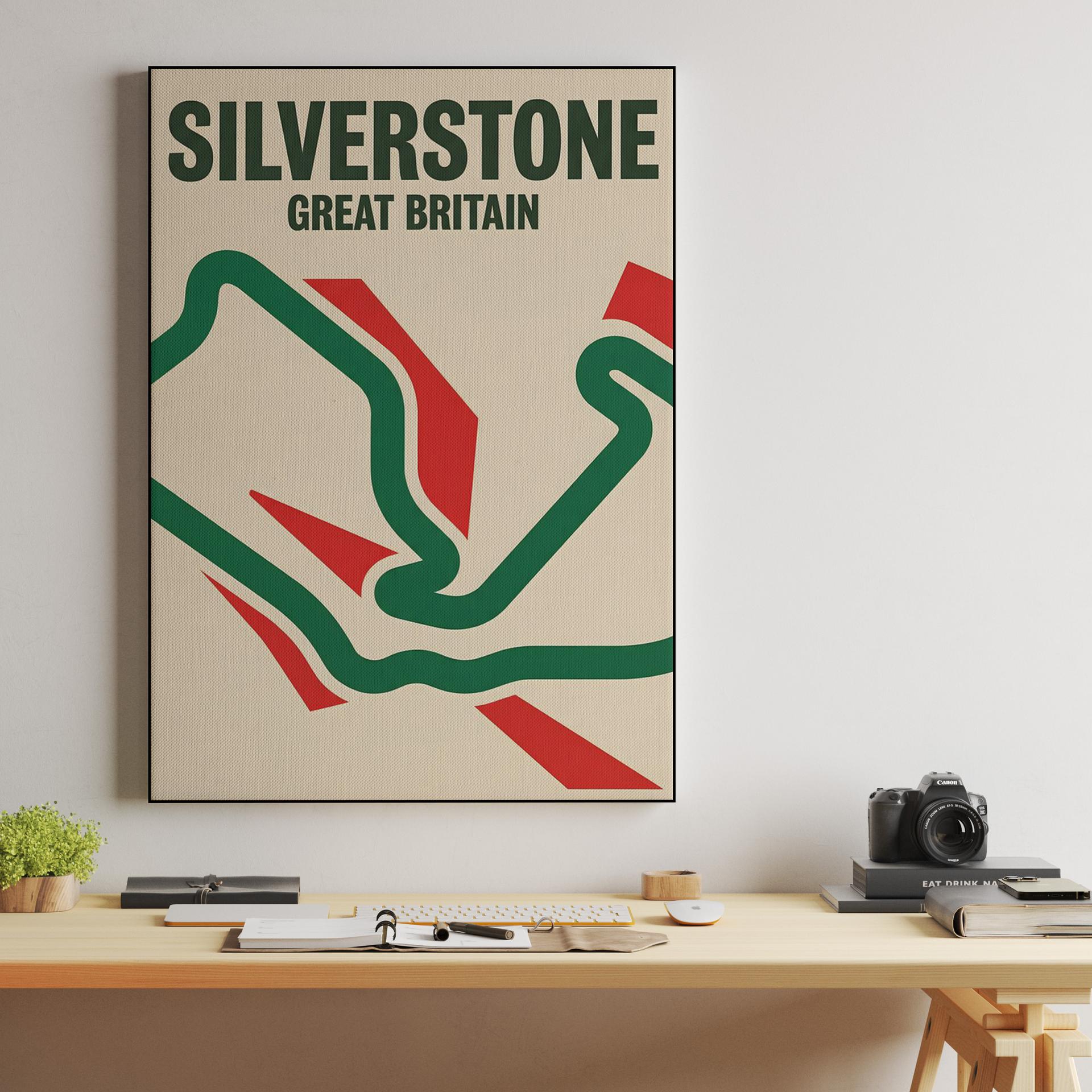 Silverstone: British Racing Heritage Poster