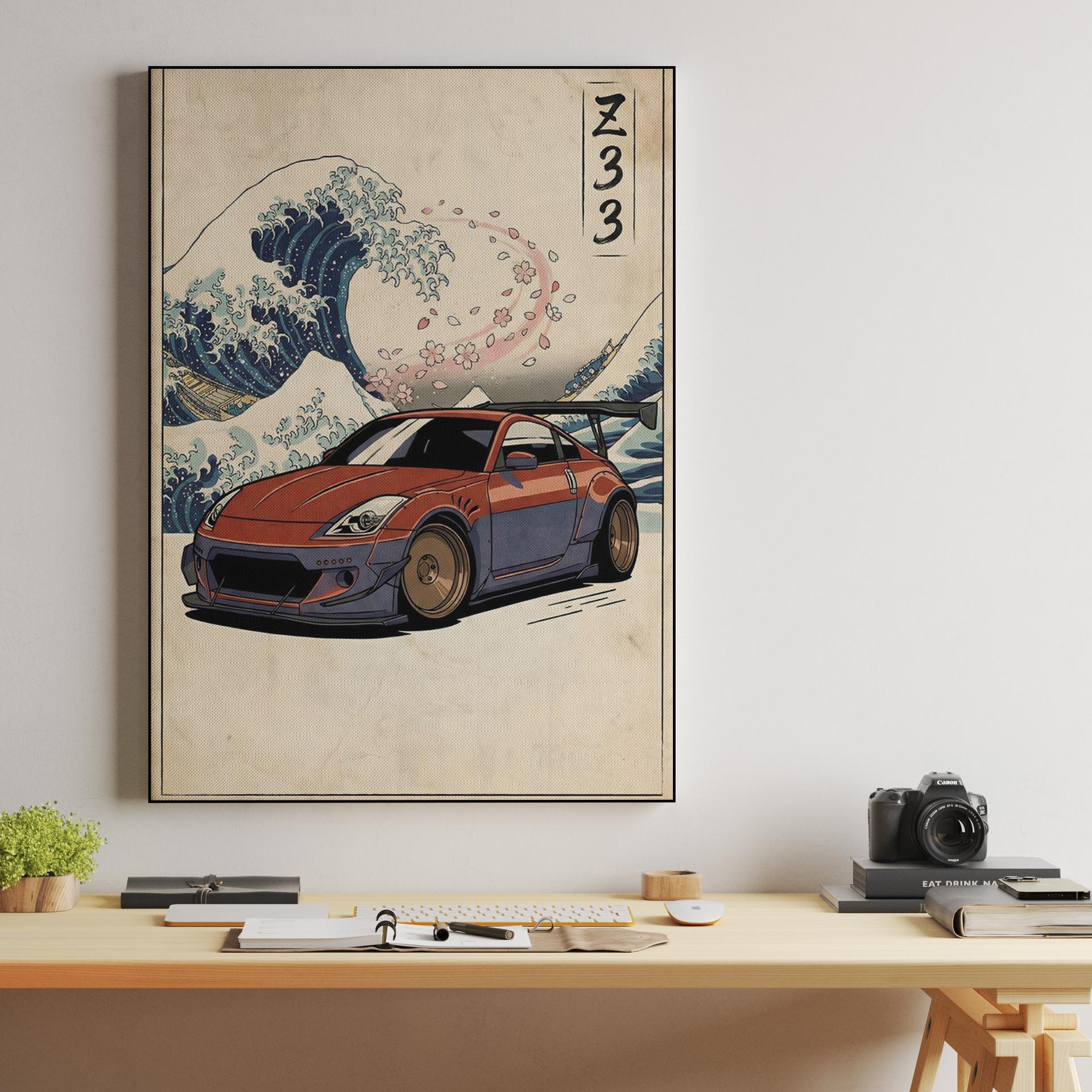 The Great Wave of Z33: Japanese Heritage Edition