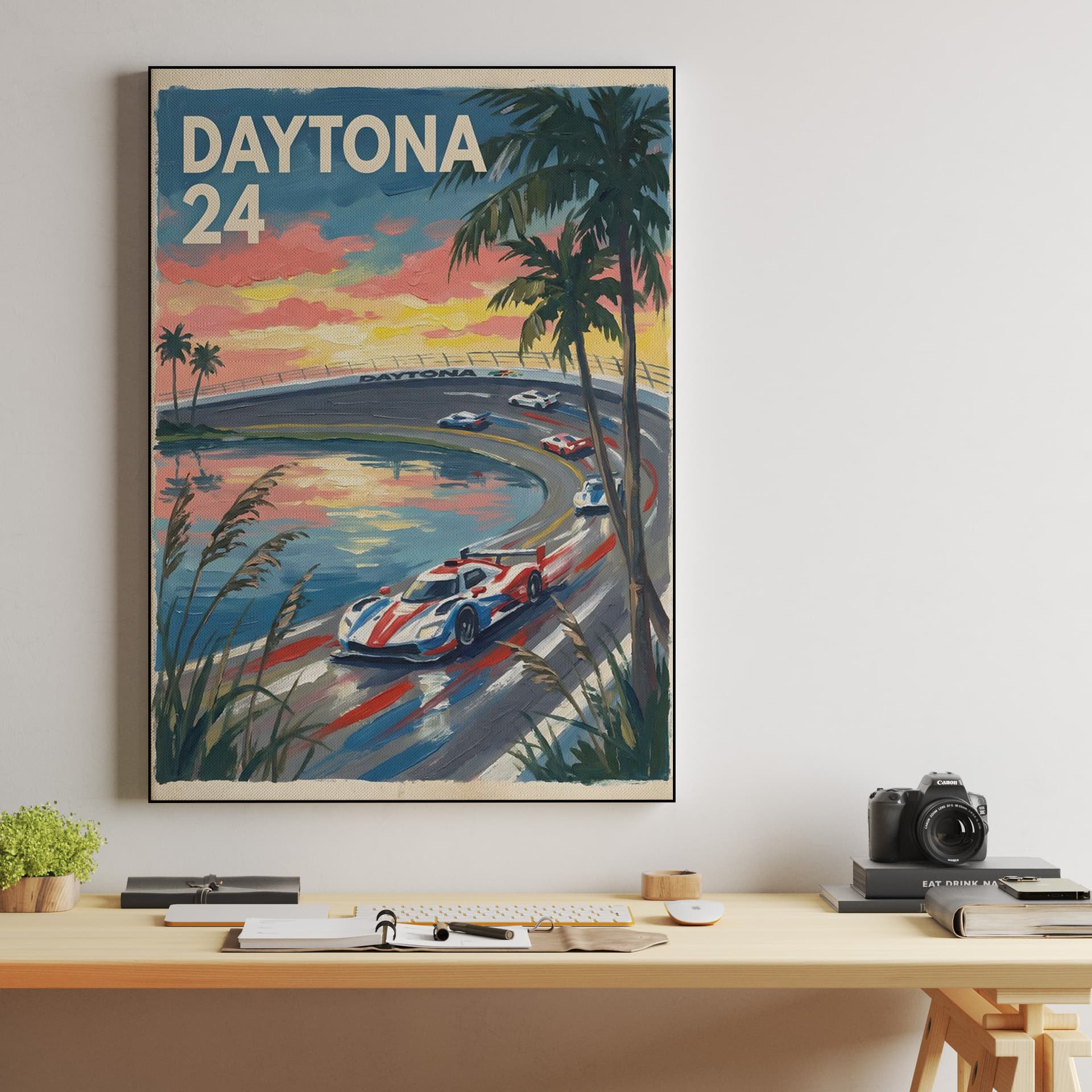 Daytona 24: Sunset over the Banked Curve