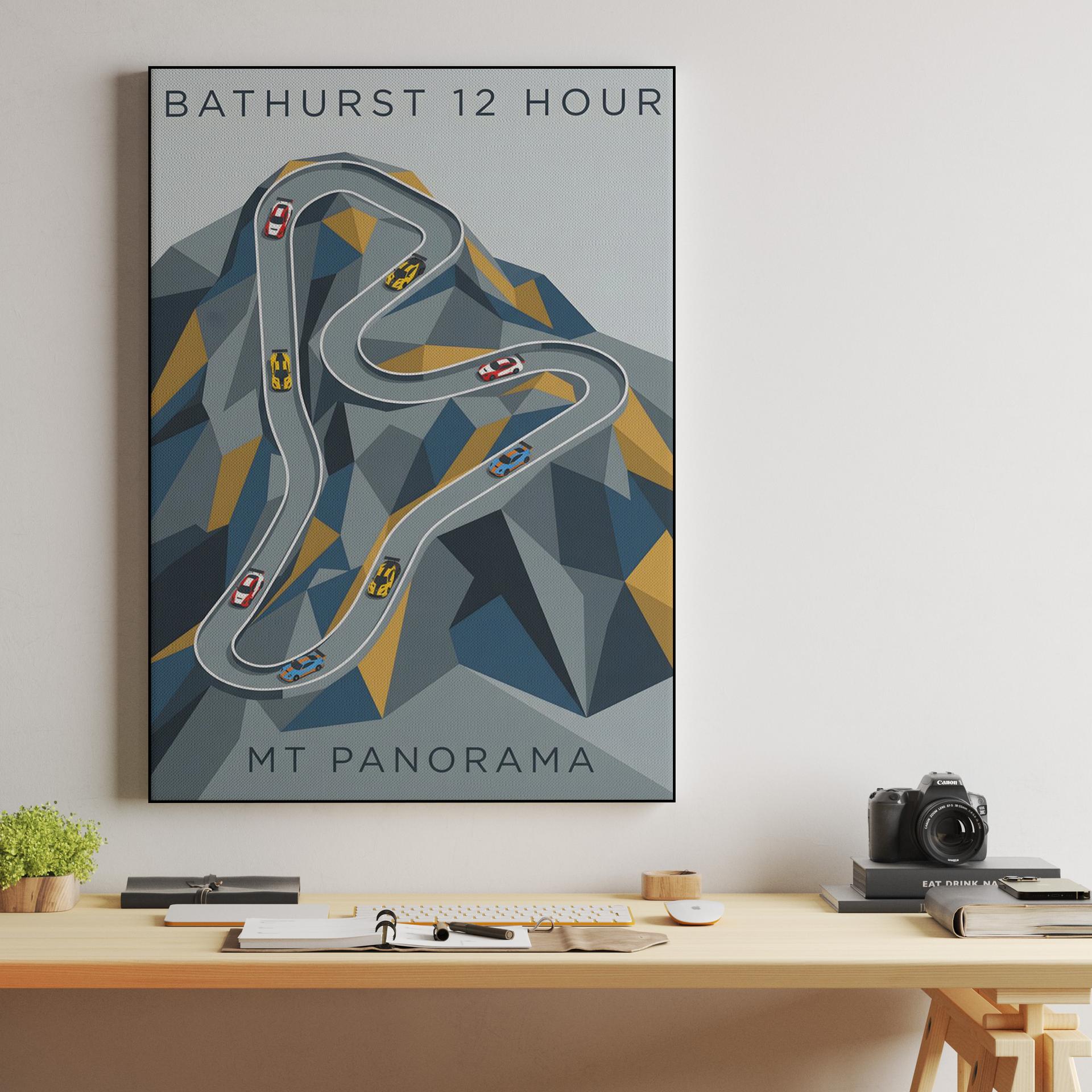 Bathurst 12h: Mount Panorama Geometric Elevation
