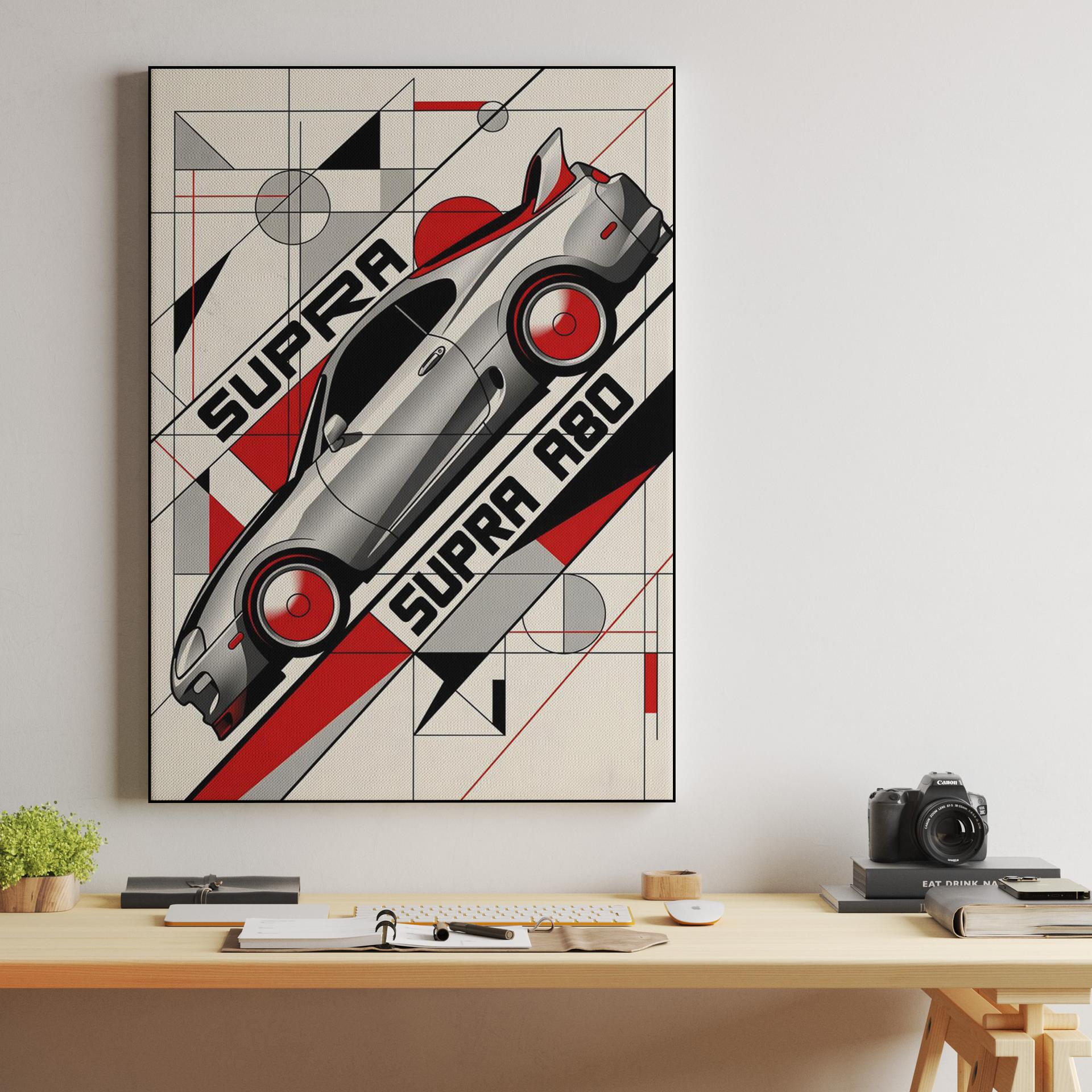 Supra A80: Constructivist Geometric Study
