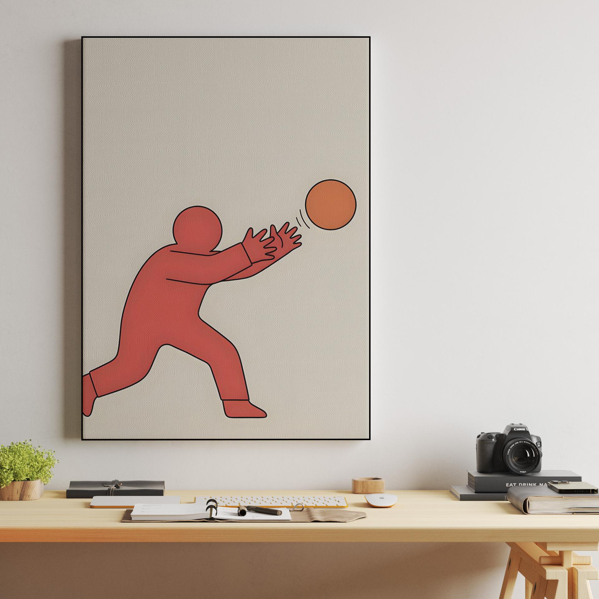 Minimalist Ball Player