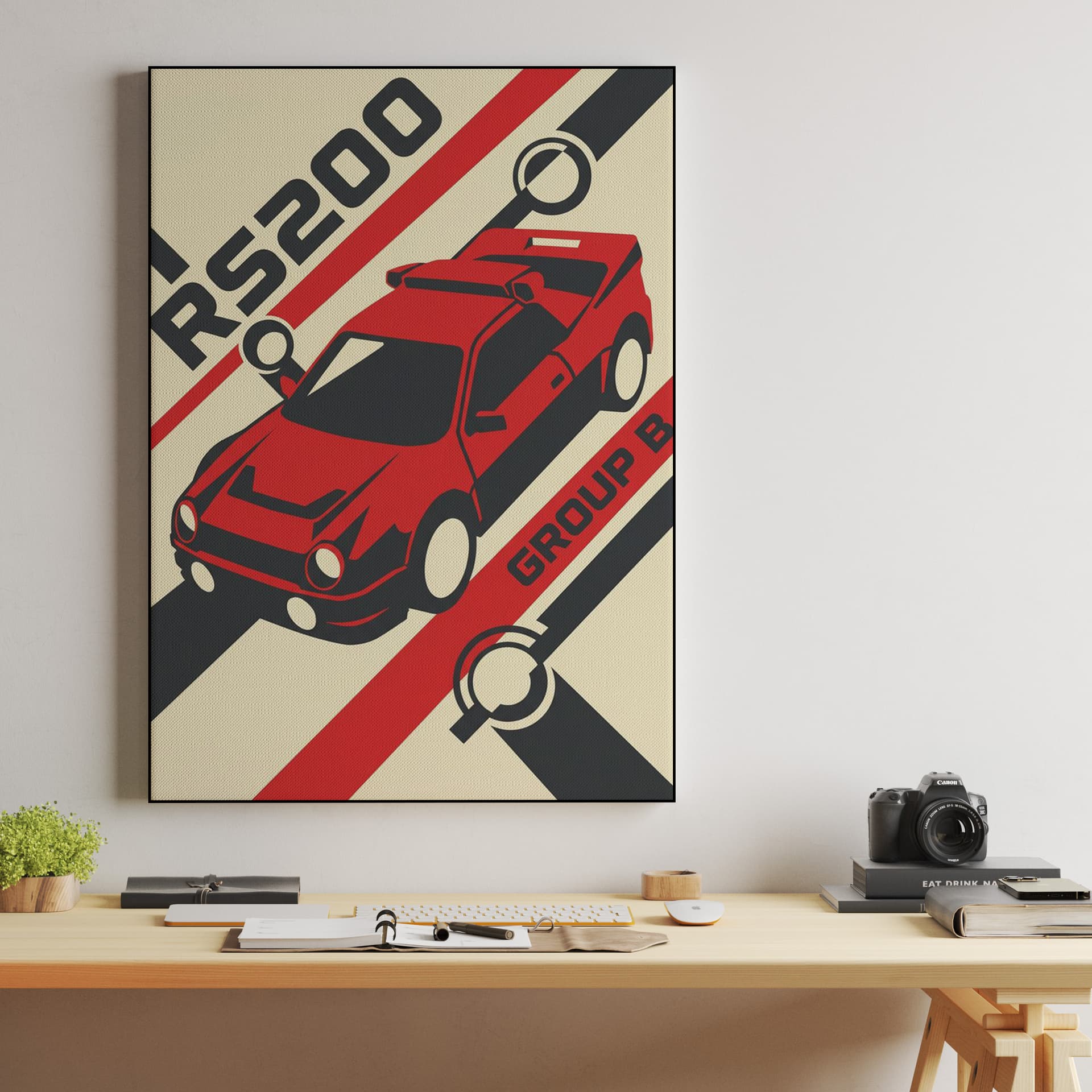 Ford RS200 Group B Rally Graphic