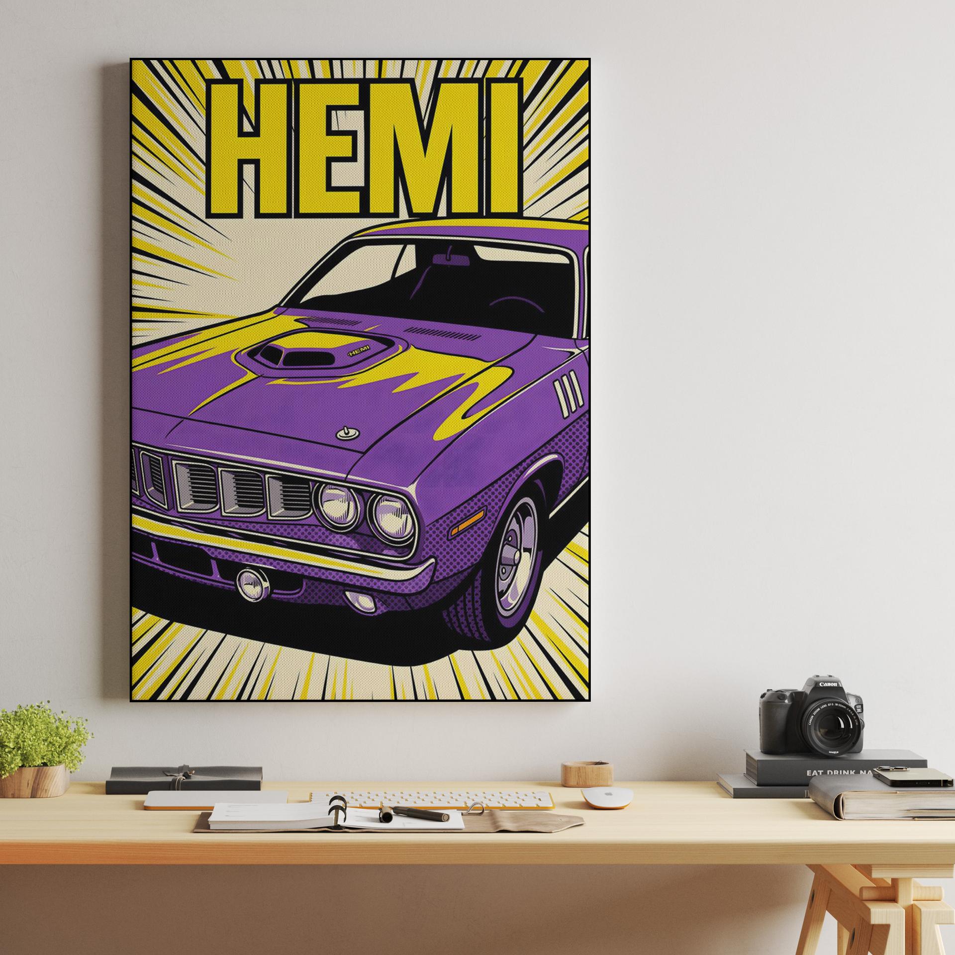 Hemi 'Cuda Comic Action Blast