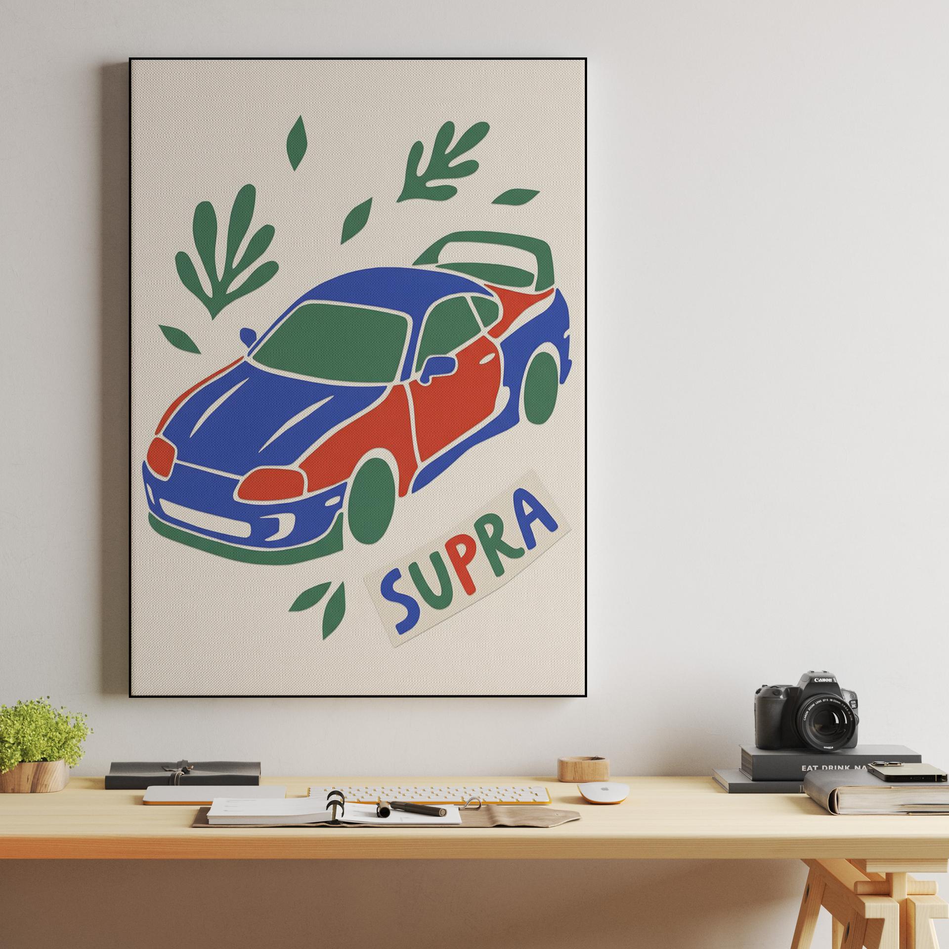 Matisse Style Toyota Supra A80 Cutout