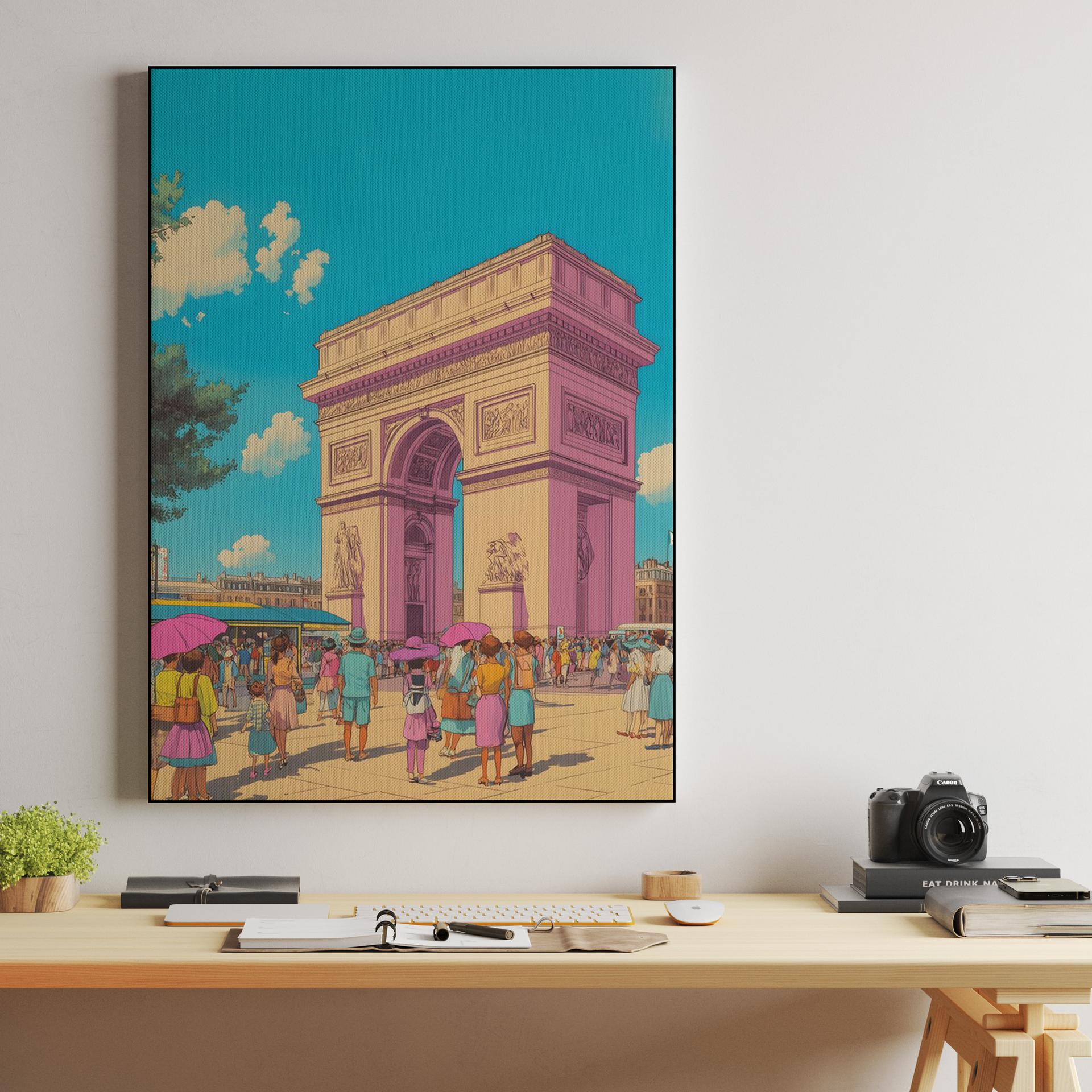 Sunny Arc de Triomphe