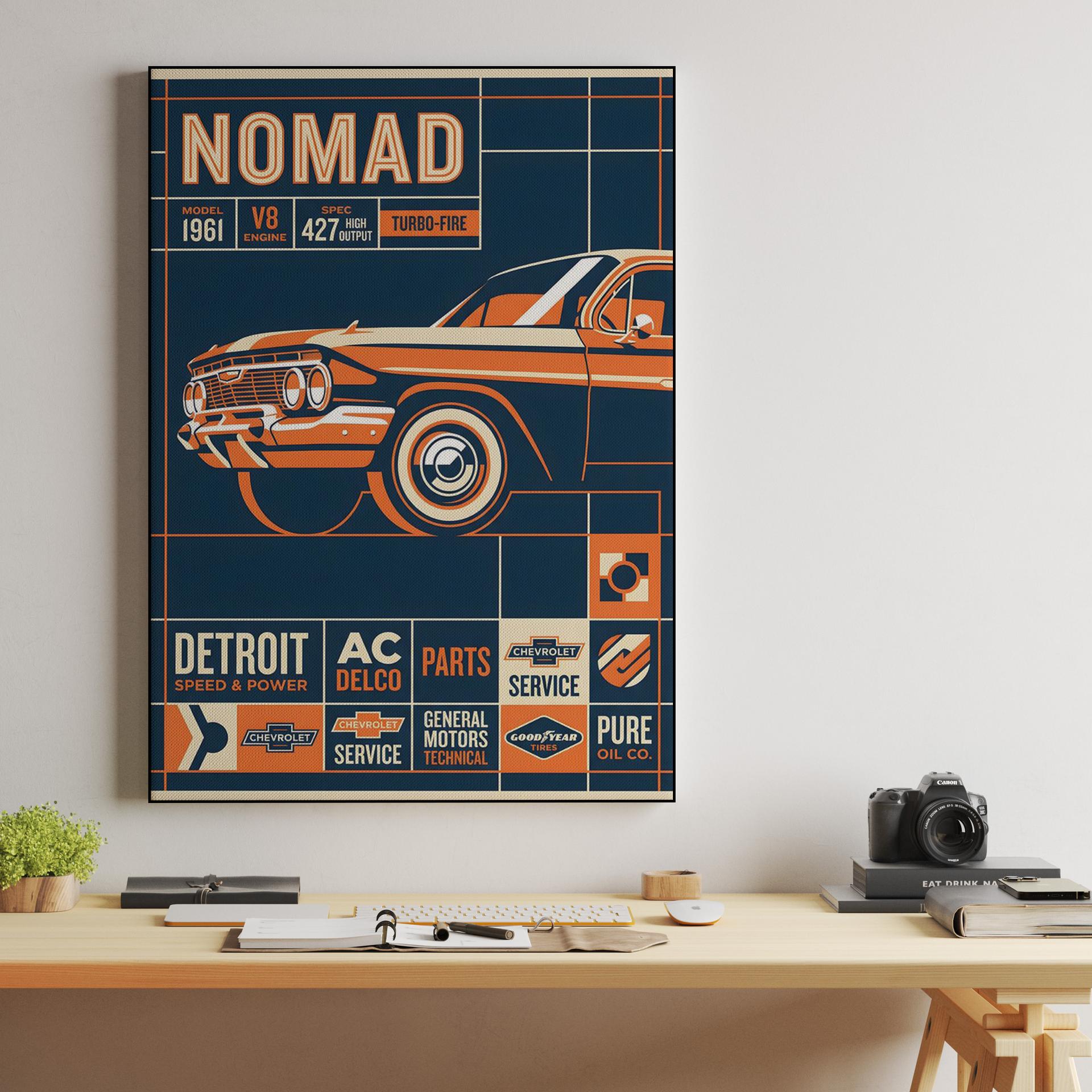 1961 Nomad Technical Spec Poster