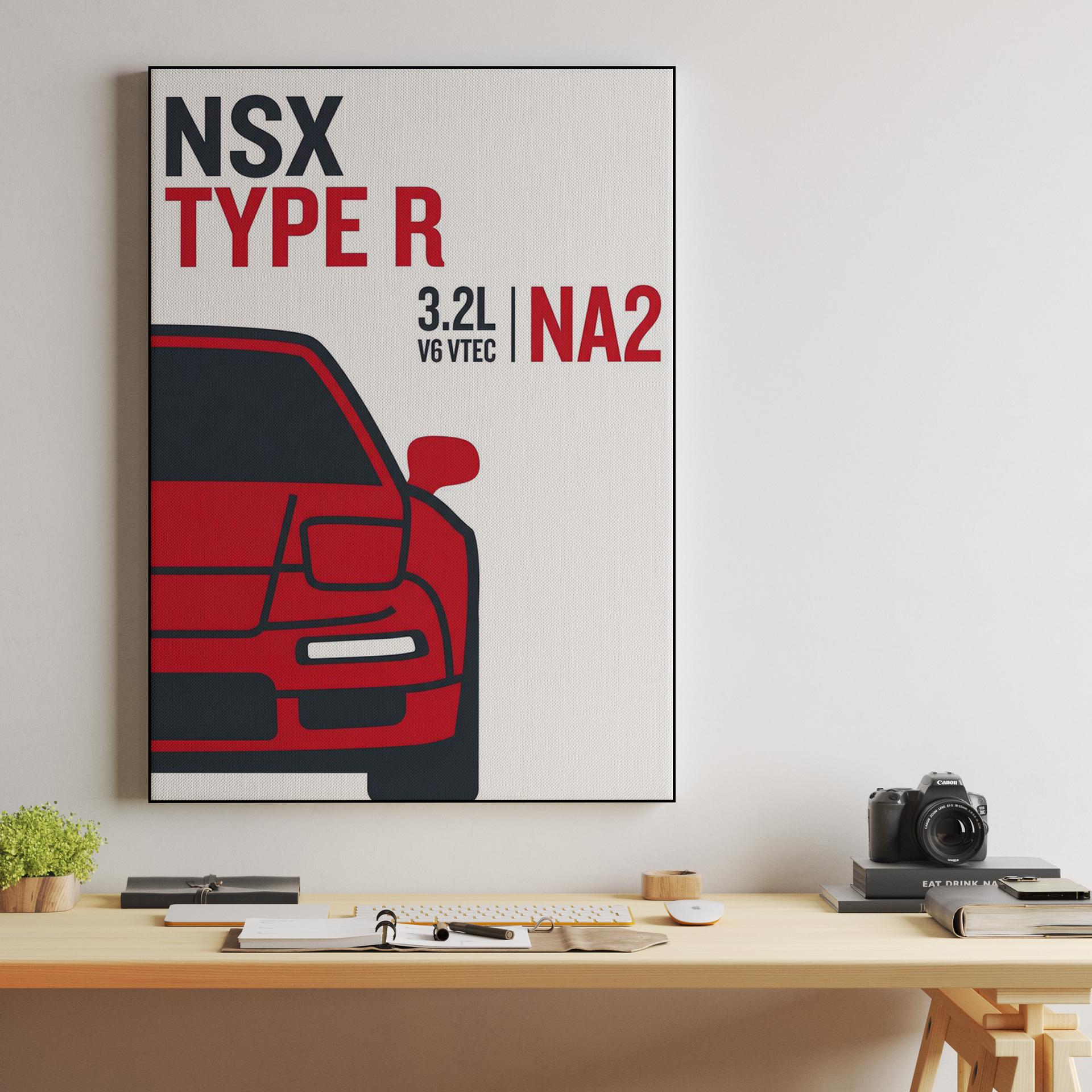 NSX Type R: NA2 Technical Illustration