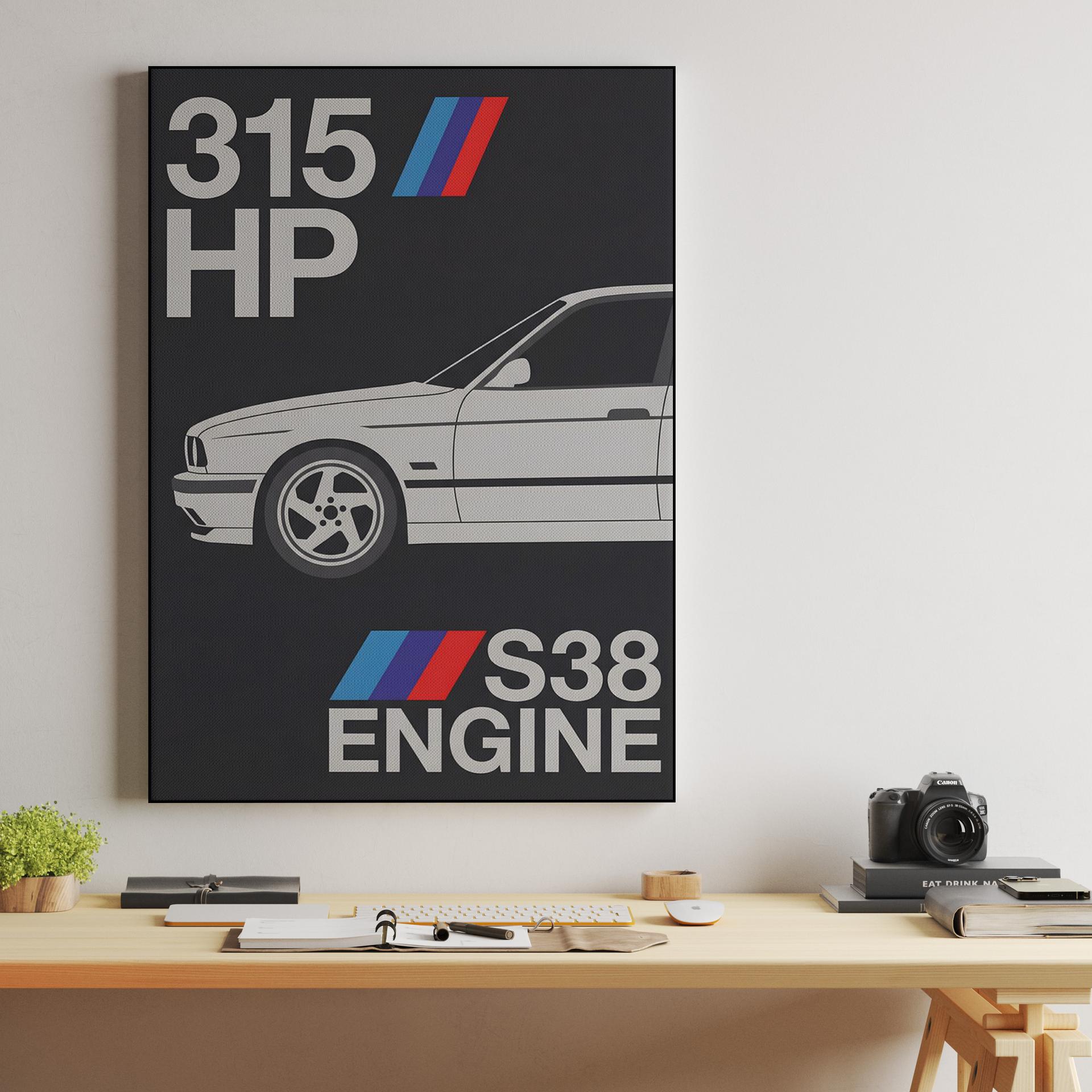 BMW M5 E34: S38 Engine Performance Art